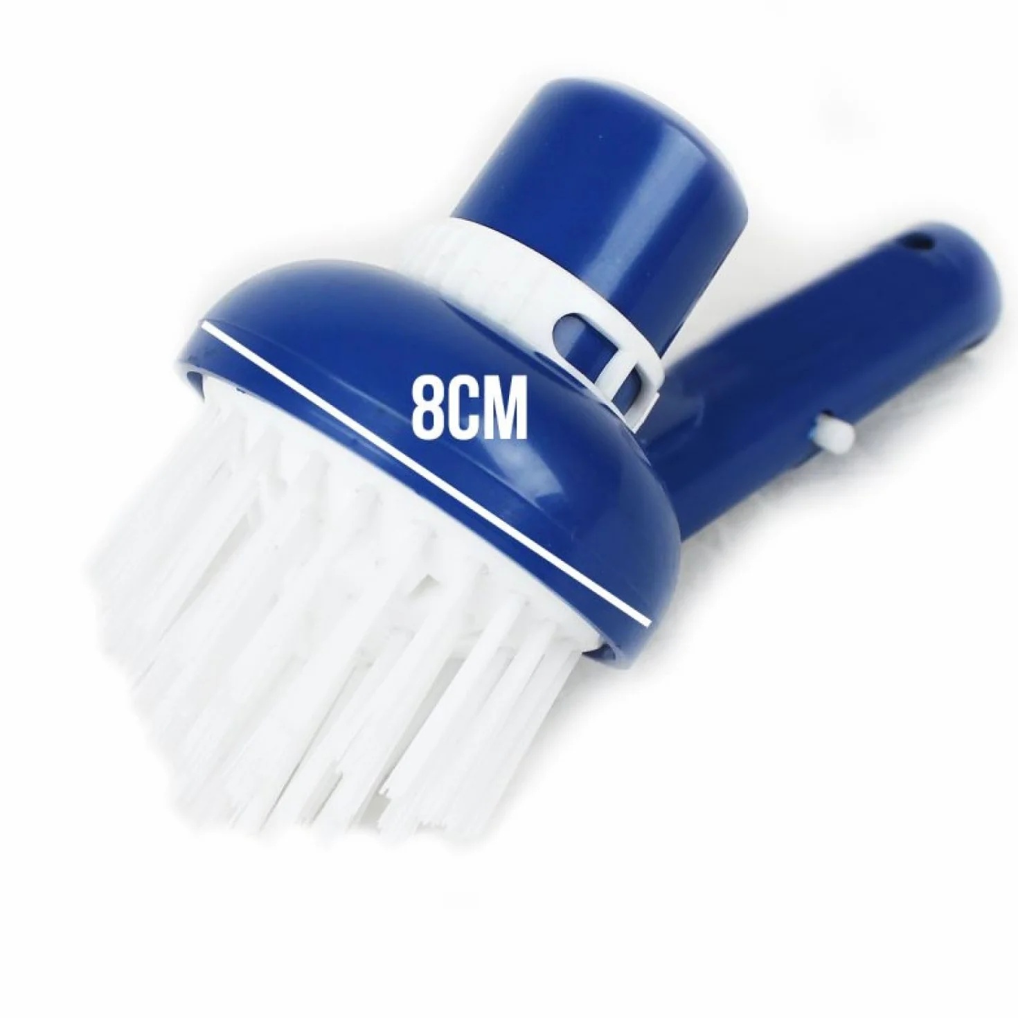 Lixinor Tête de Brosse d'angles aspirante Bleu pour Manche Standard ou télescopique