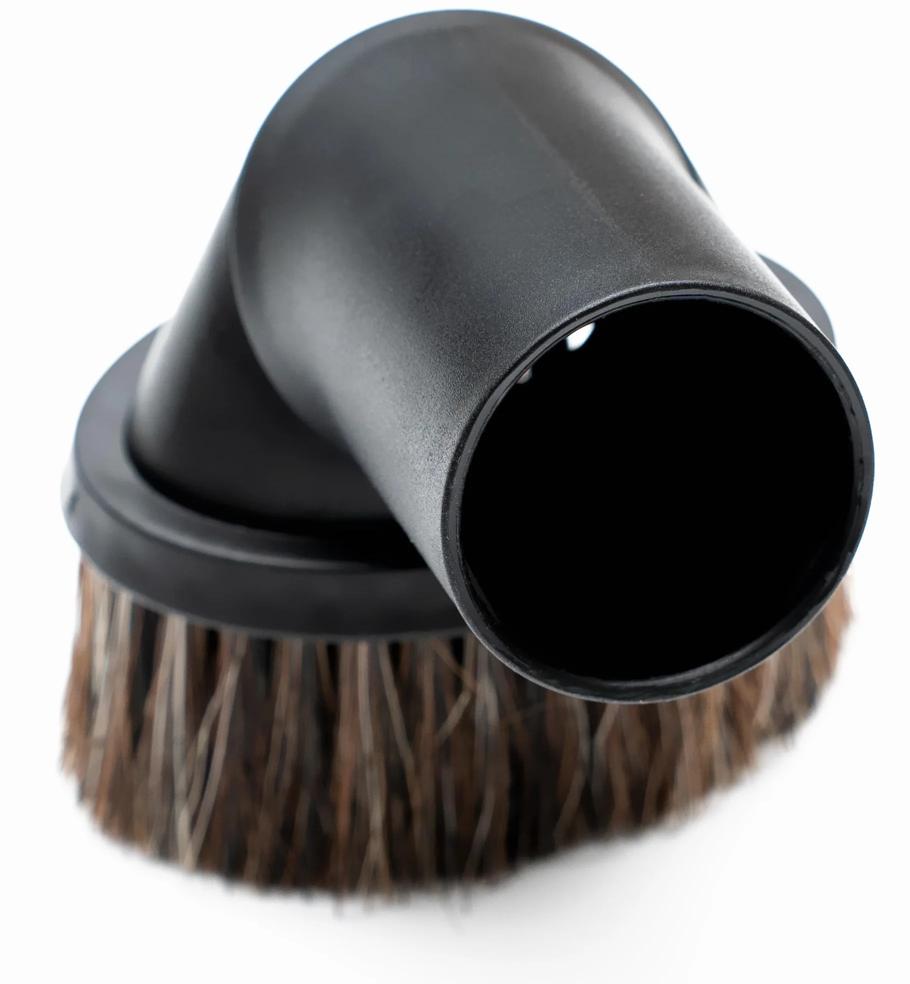 Svoyon Brosse à poussière confortable pour meubles, compatible avec Kärcher, Metabo, Bosch, Siemens, Makita, Miele, poils doux Ross, blanche, ABS, 1 unité