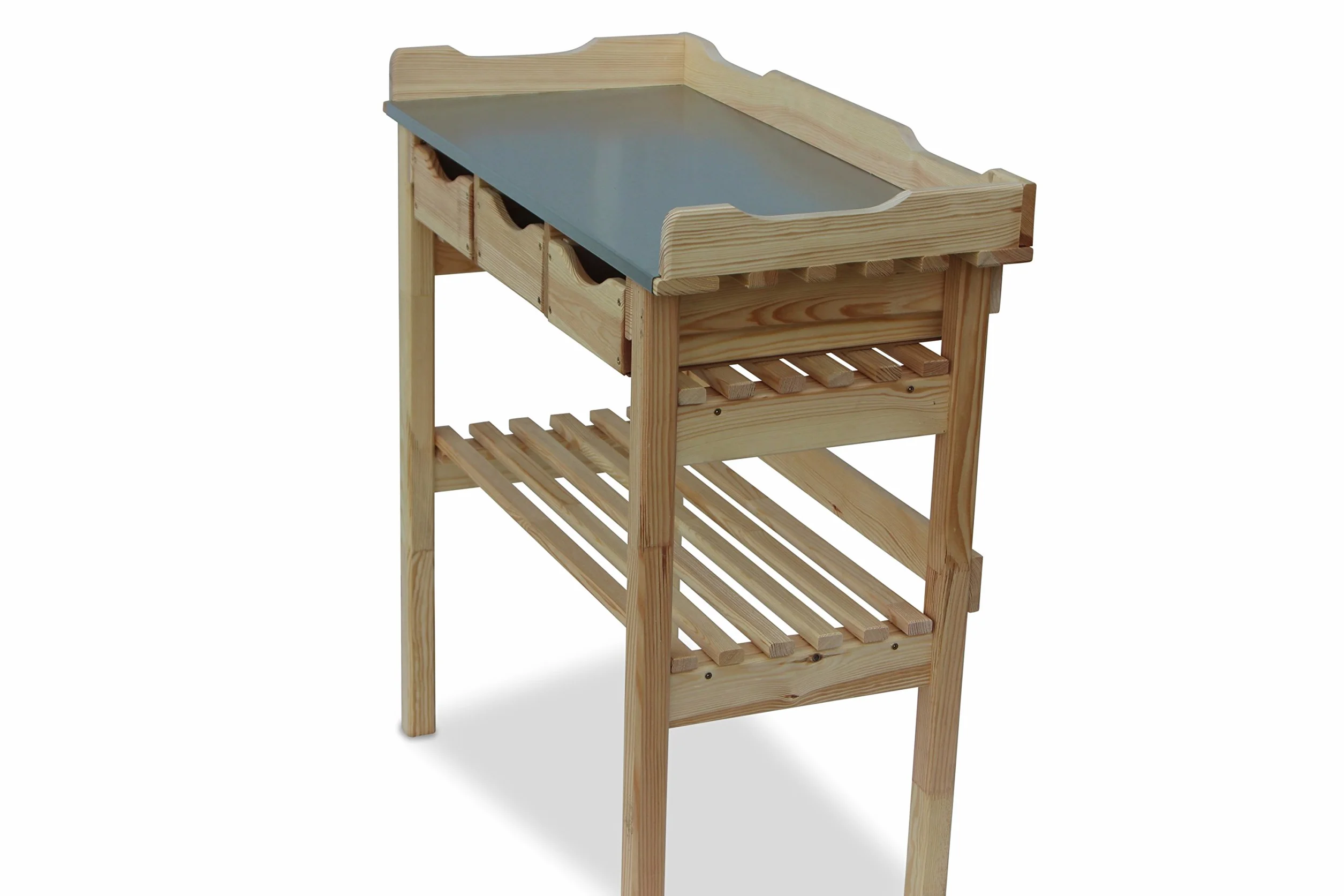 Table de Jardinage Naturel avec 3 tiroirs