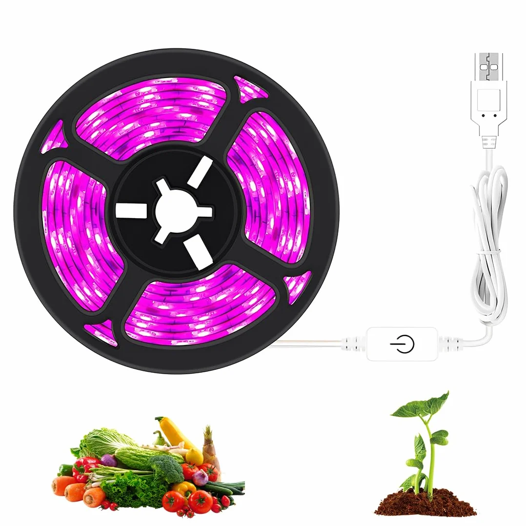Lampe Plante Interieur LED Grow Light Horticole Hydroponie Serre Culture