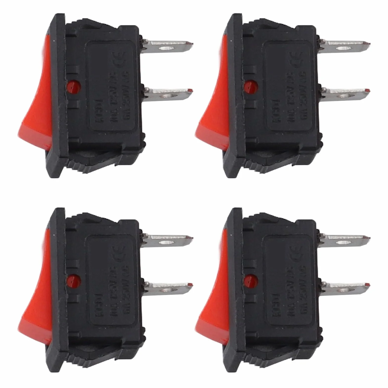 Lot de 4 interrupteurs d'arrêt pour débroussailleuses FS38 FS45 FS46 FS55 BG55 BG65