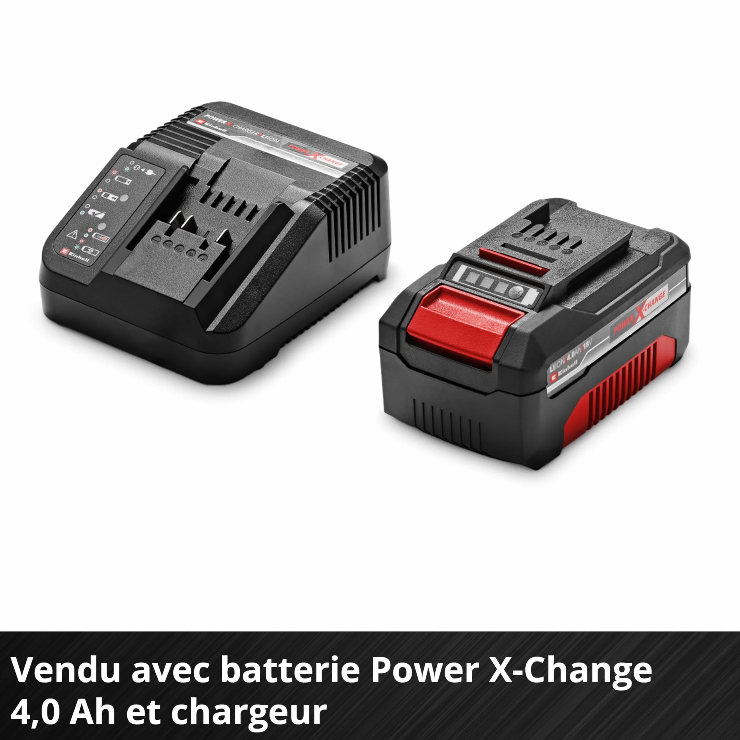 Einhell Aspirateur-Balai sans Fil Te-SV 18 Li Power X-Change 18 V 4,0 Ah avec Batterie