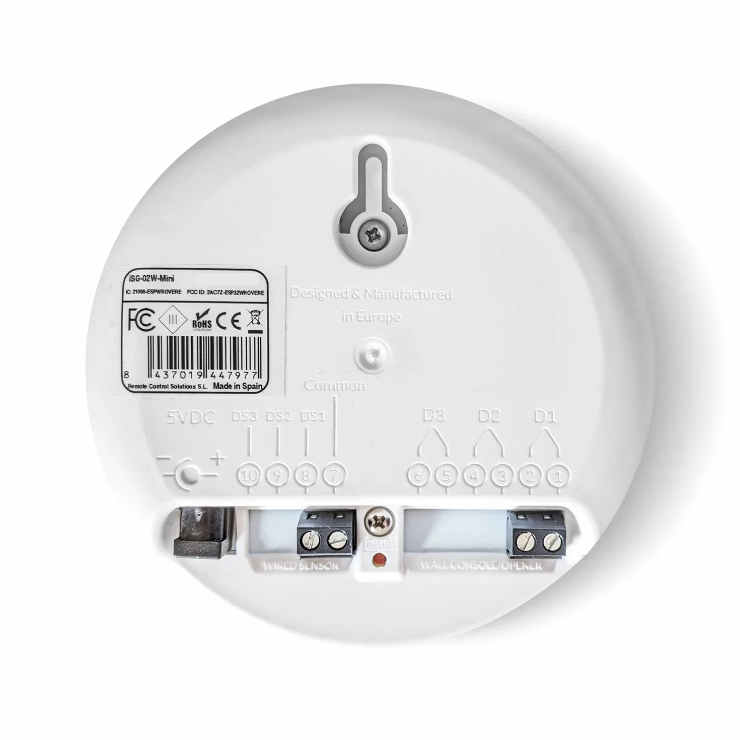 Ouvre-Porte de Garage ismartgate Mini Smart Wi-FI Compatible avec Amazon Alexa, Google Home, Samsung SmartThings et iFTTT.