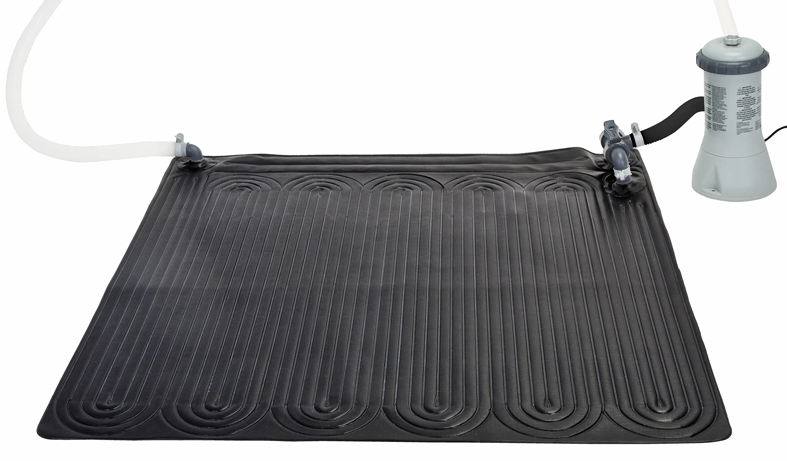 Marimex Intex 28685 Tapis Solaire de Piscine Souple Fin Écologique Noir 120 x 0,5 x 120 cm