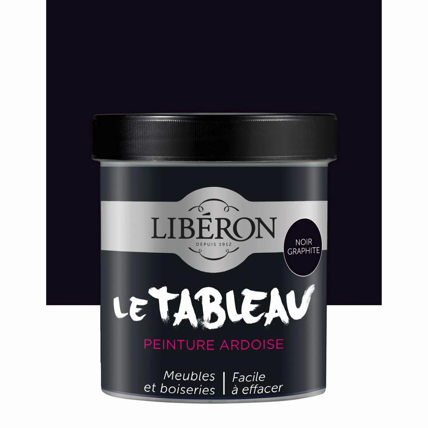 Libéron Peinture tableau, Noir Graphite,0,5L