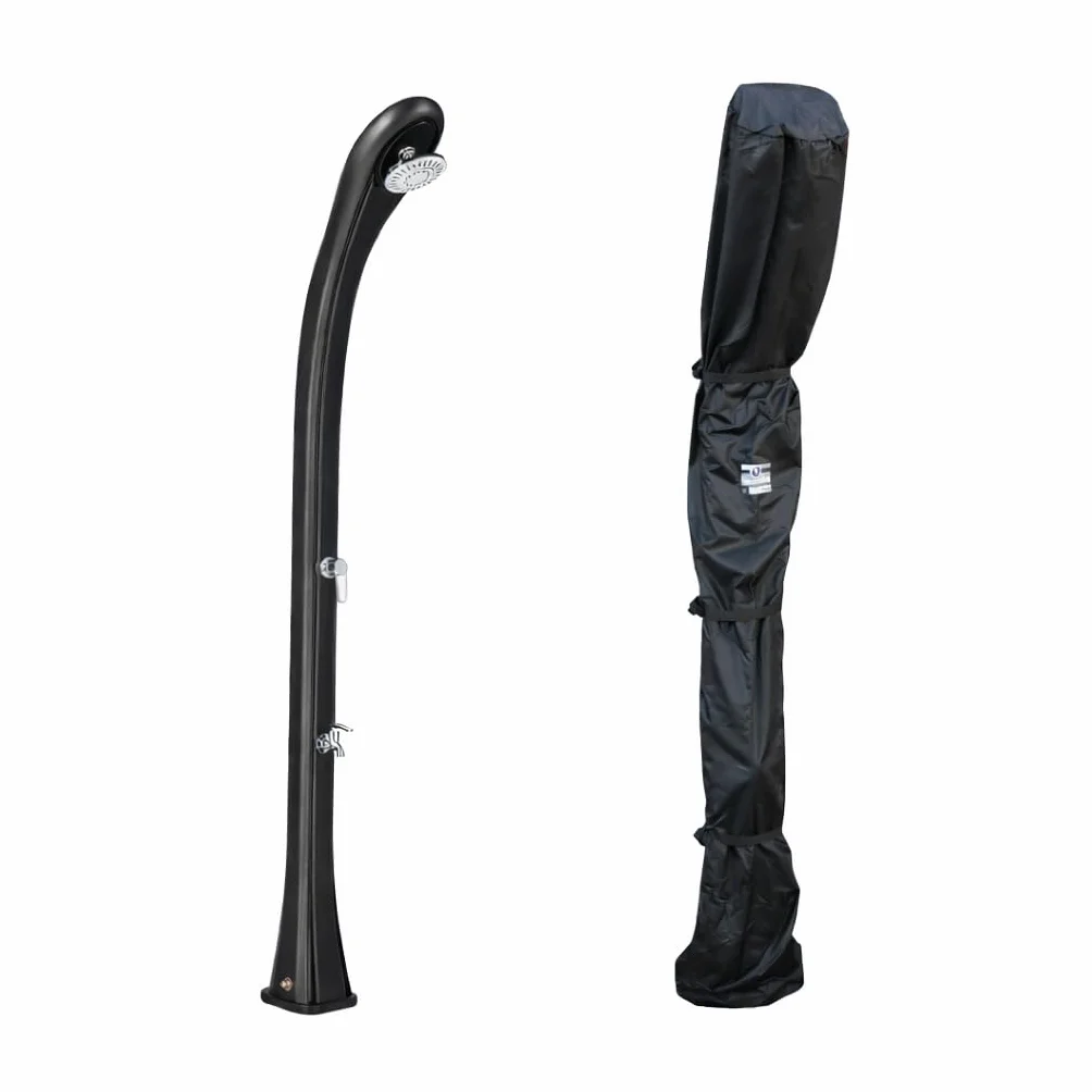 Formidra Pack Douche Solaire So Happy 28L Anthracite avec Housse DS-H221NOCOV