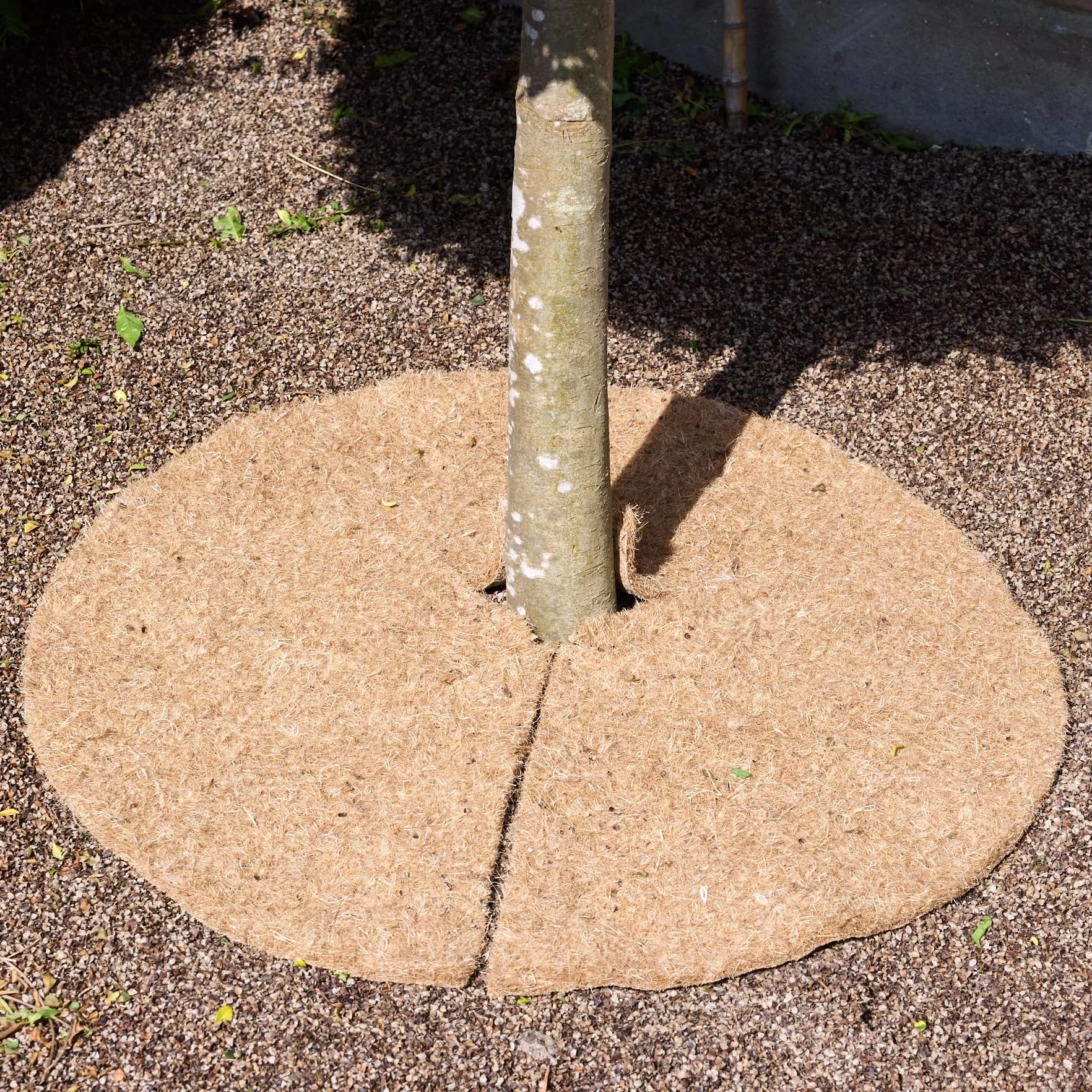 La Cordeline Lot 10 Disques Paillage Ø 40 cm Fibre Coco Naturel 900g/m² - Tapis Protection Plante