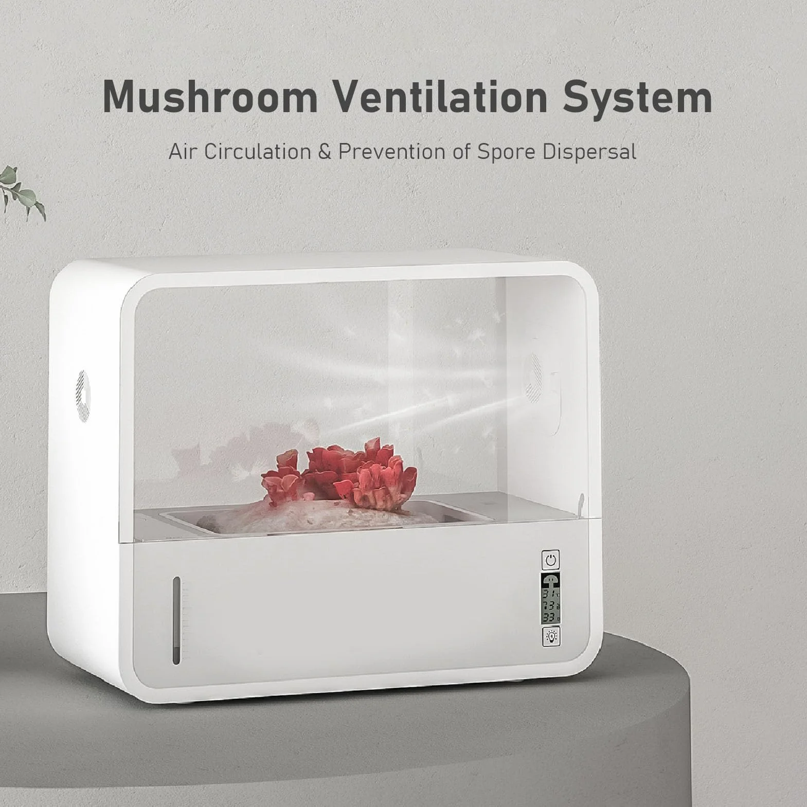 Tente de culture de champignons LED, boîte de culture intelligente sans sol, éclairage automatique