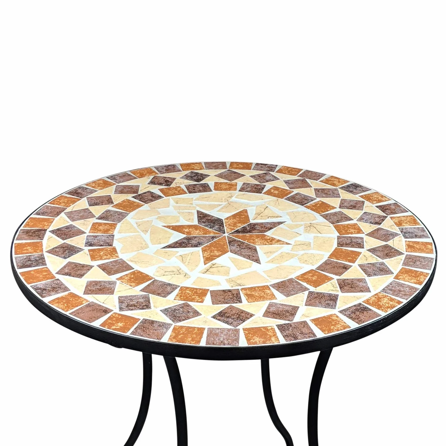 Gartengarnitur Mosaiktisch 2 Stühle Mosaik Sitzgarnitur Balkonset Balkonmöbel