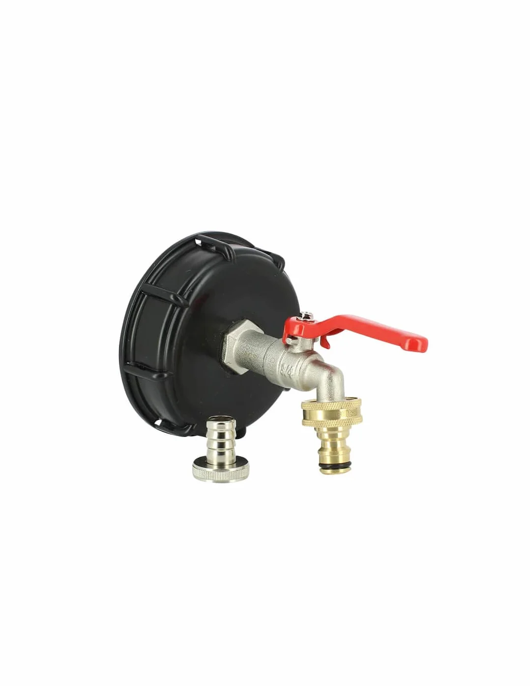 Raccord cuve Eau S100X8 Robinet ECO Laiton 15 mm Nez 20x27
