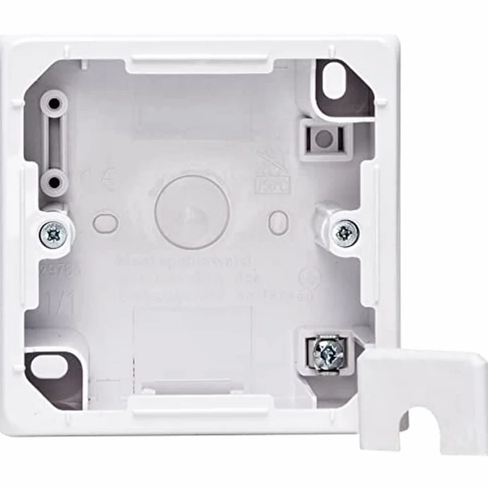 Kopp 356313009 Boîtier pour Interrupteur UP Blanc Arctique