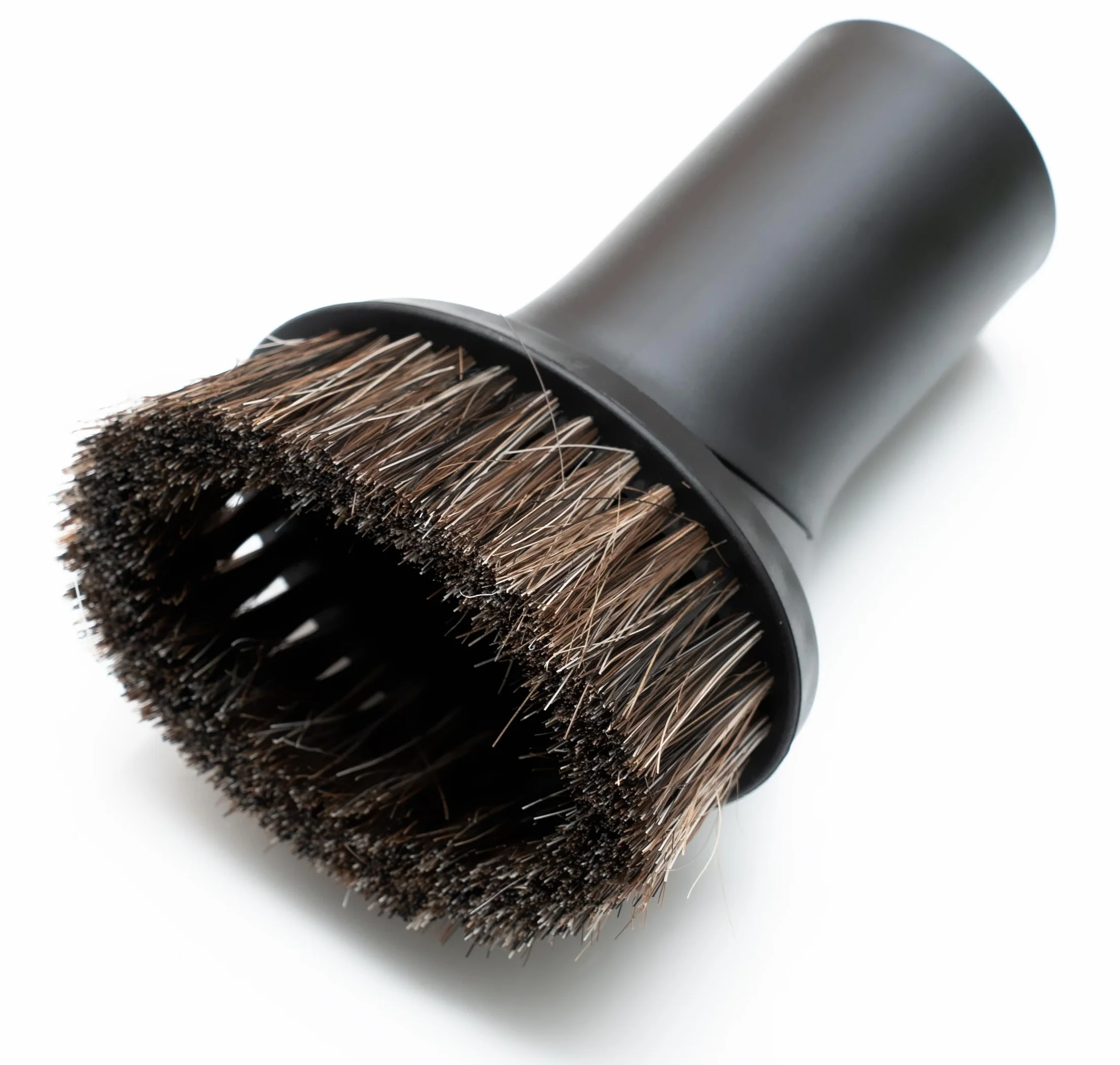 Svoyon Brosse à poussière confortable pour meubles, compatible avec Kärcher, Metabo, Bosch, Siemens, Makita, Miele, poils doux Ross, blanche, ABS, 1 unité
