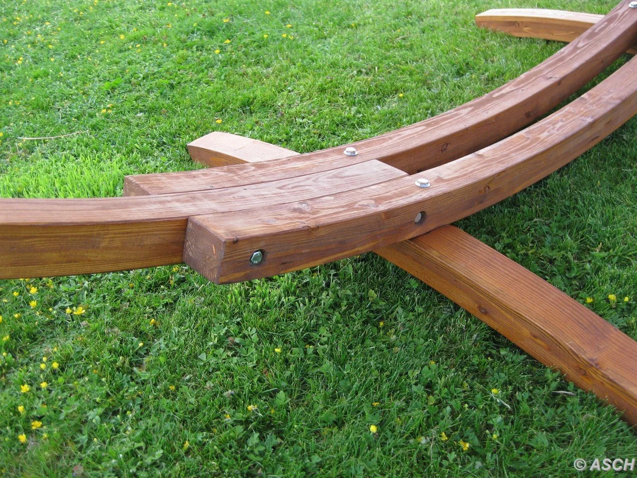 Cadre hamac 410cm XXL en Bois de mélèze