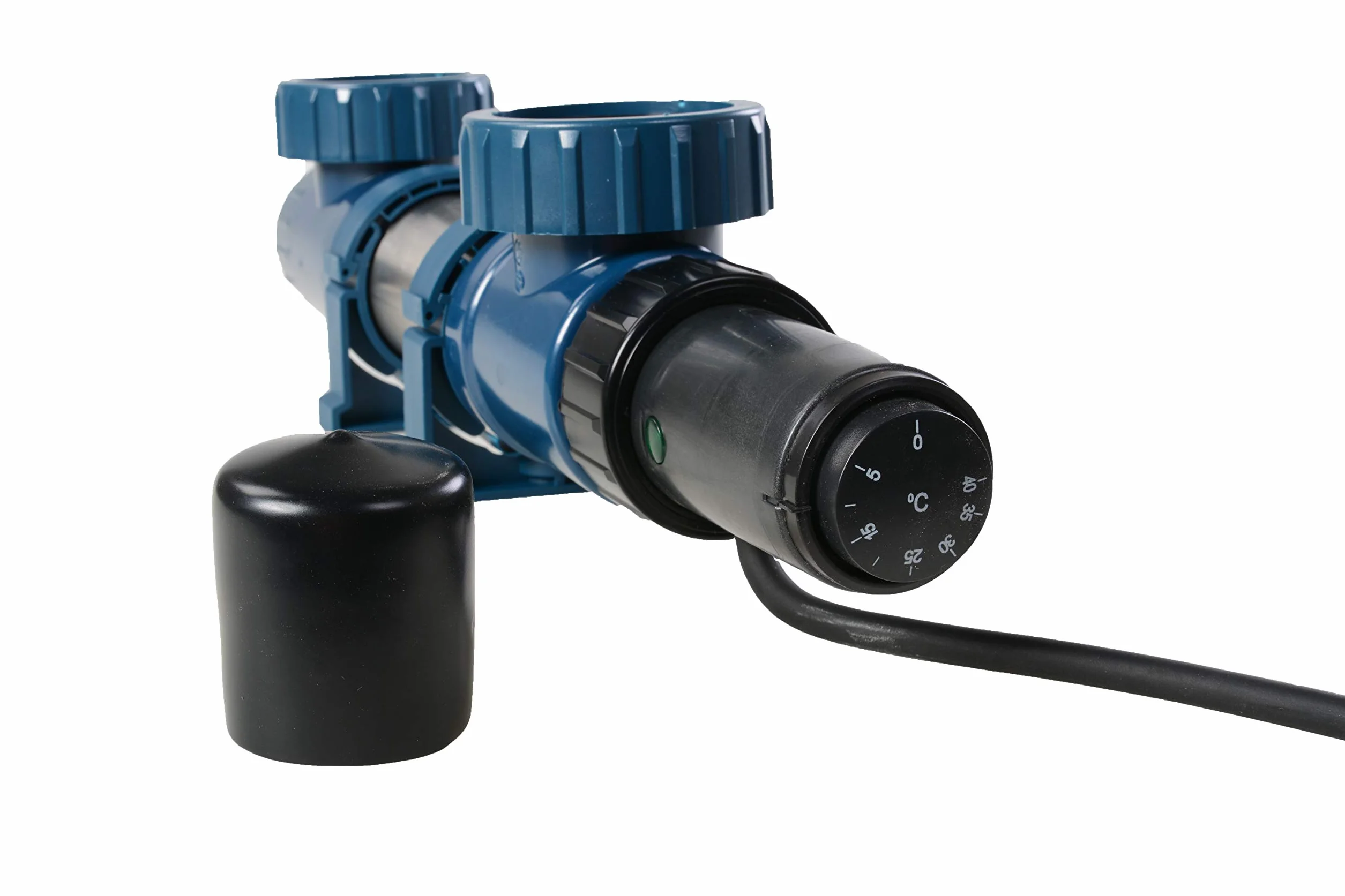 Aquaforte Profiheater Acier Inoxydable 1kW 230V Thermostat Réglable 40°C