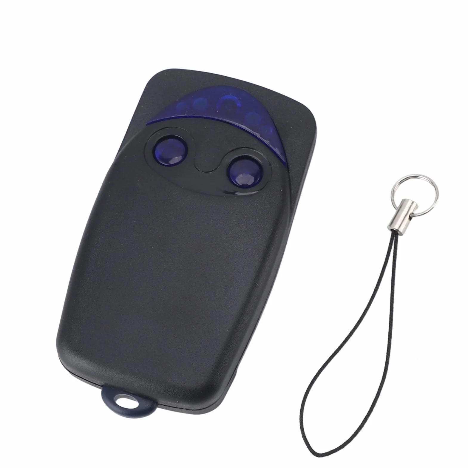 Télécommande de Porte de Garage Portable sans Fil 433,92 MHz 50-150 M, Matériau Durable, Portable et Pratique avec Batterie Sèche pour Portes à Volets Roulants (FLO2-RS)