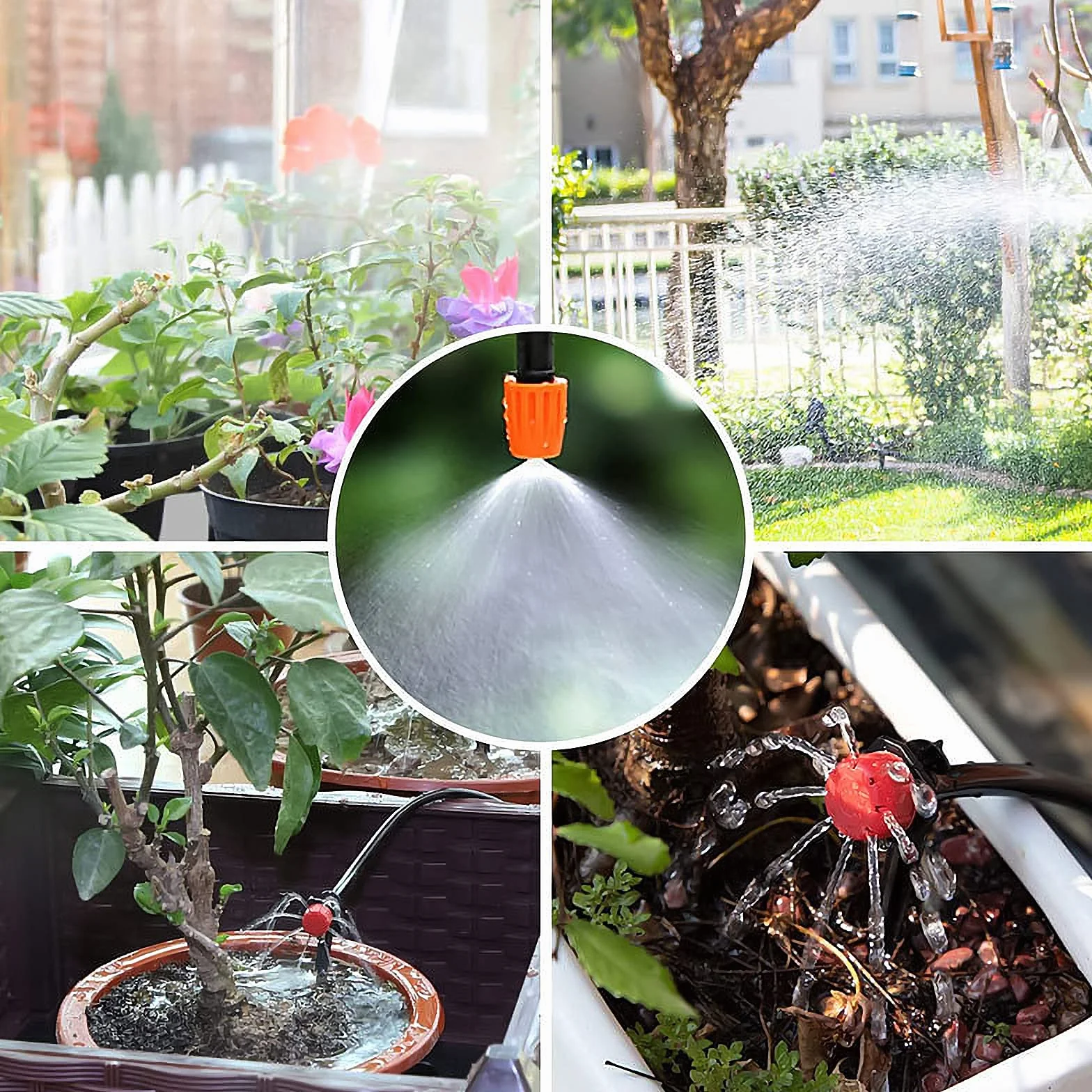 Kit d'irrigation Goutte à Goutte 149 Pièces, Système d'Arrosage Automatique avec Tuyau 30M pour Jardin Plantes
