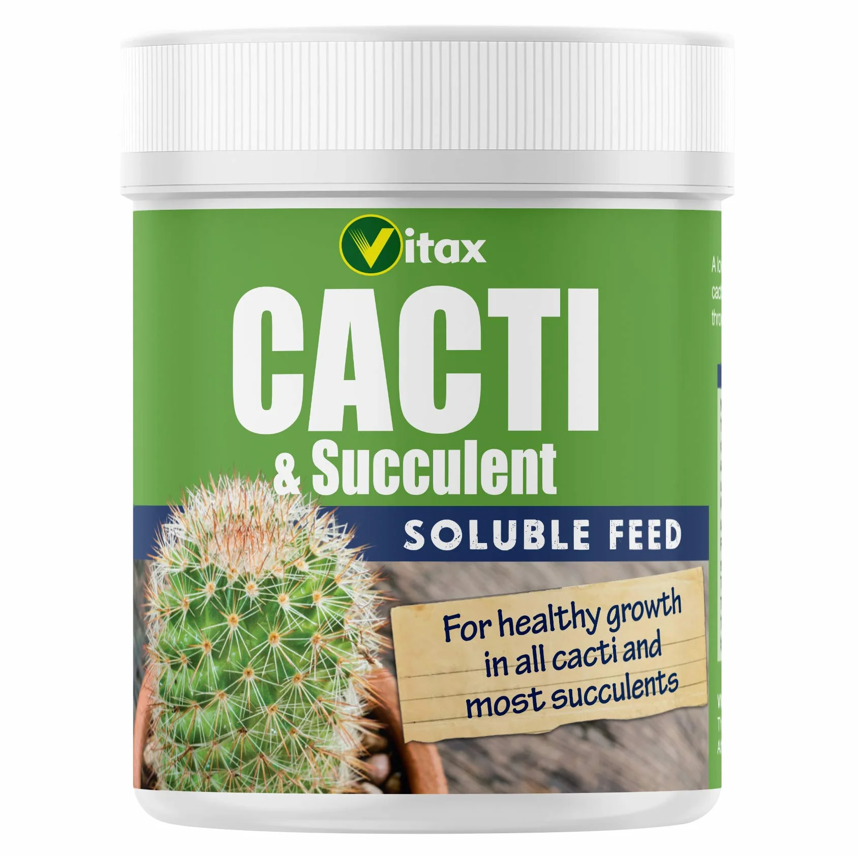 Vitax Fertilisant pour Cactus 200 g - Cacti et Succulentes - Croissance