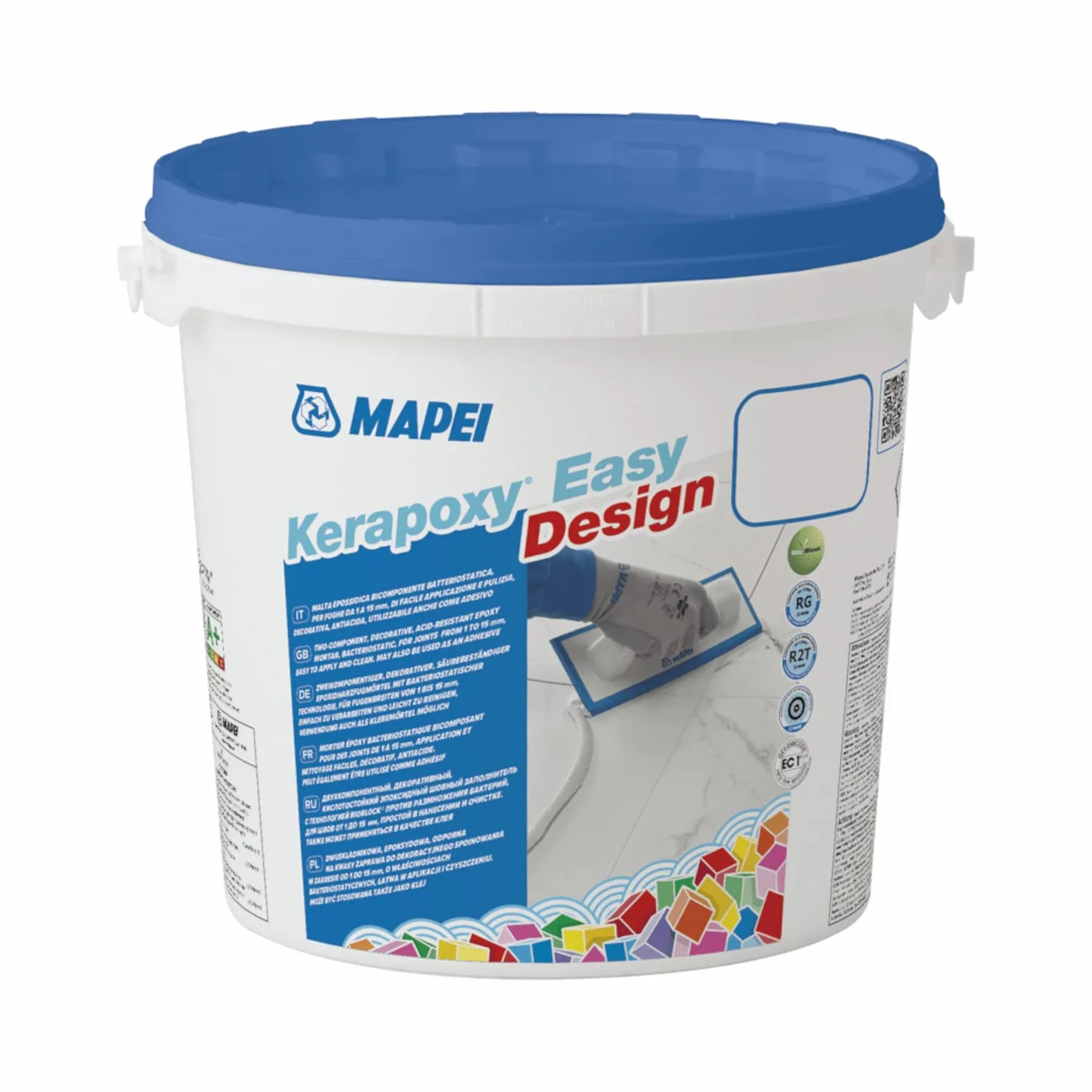 MAPEI Kerapoxy Easy Design 103 Moon White 3 kg – Joint décoratif en époxy bi-composant résistant aux acides