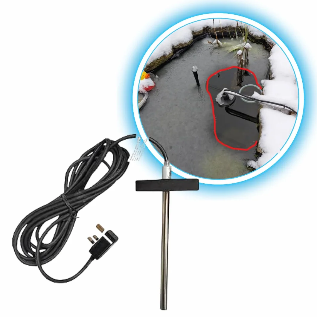 Finest-Filters Chauffage flottant pour bassin à poissons koï anti glace hiver 300 W