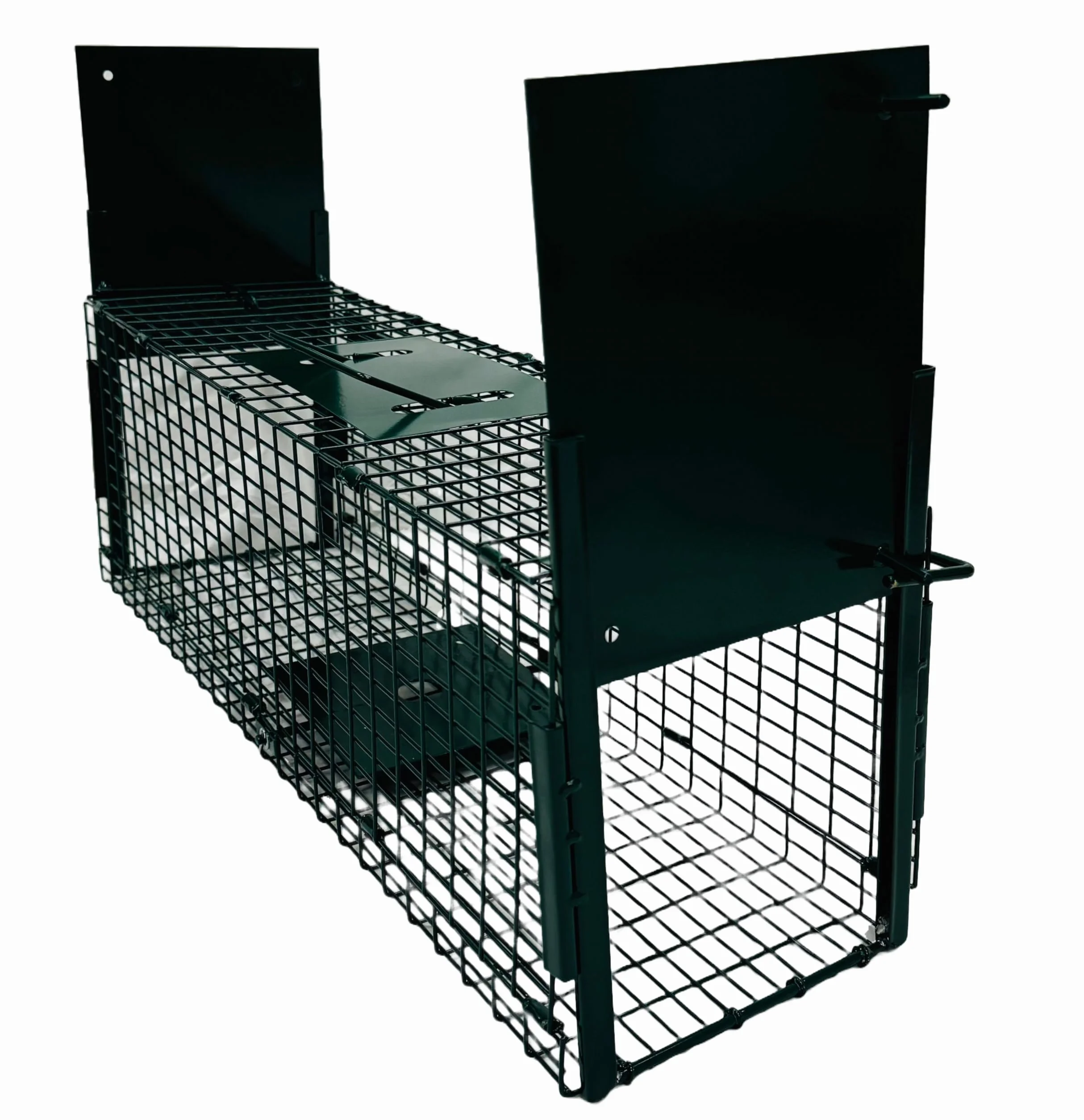 Piège à Animaux 60 cm Acier - Nasse Souris Rats Rongeurs - Pliable Réutilisable