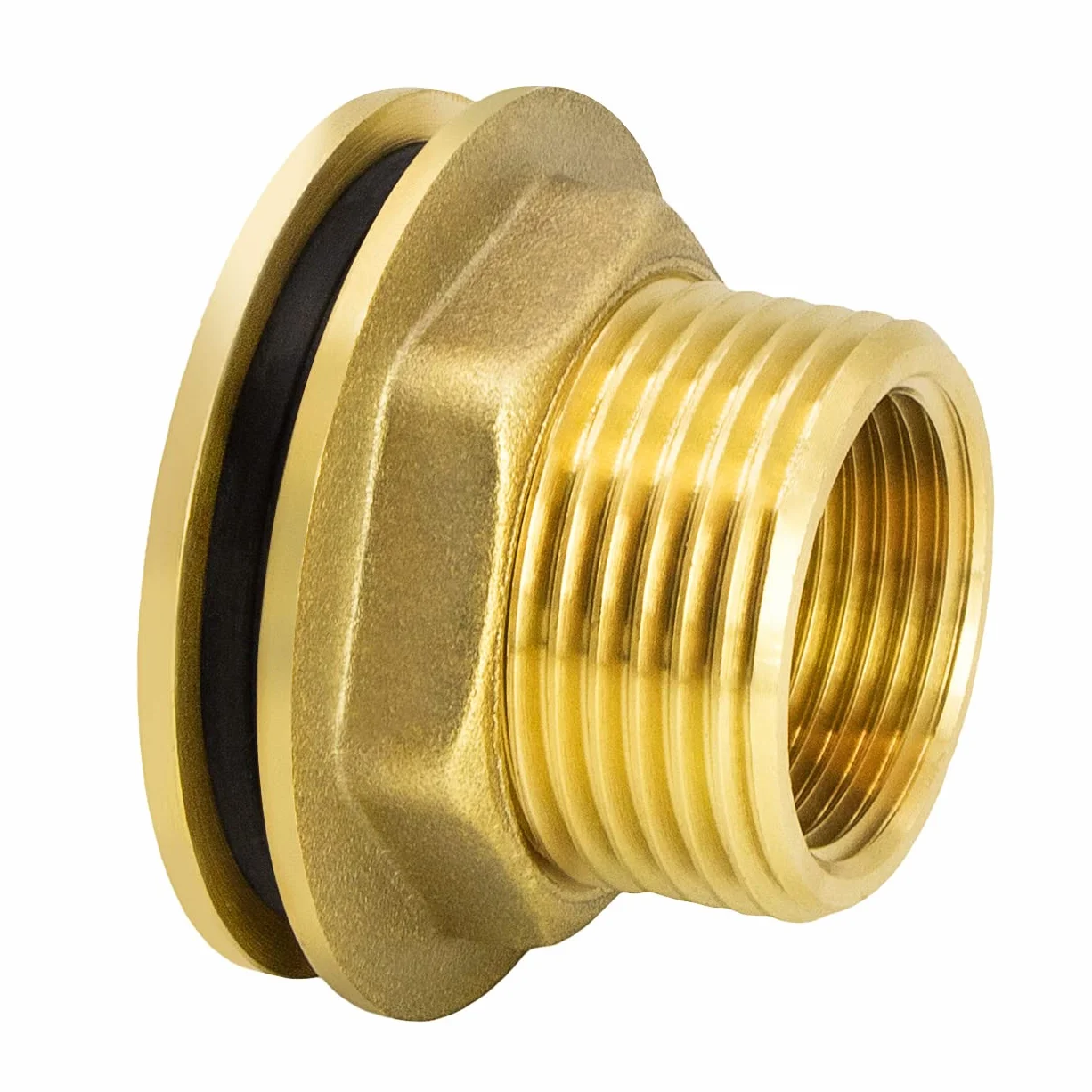 VARIOSAN Traversée de fût de Pluie Robinet de Sortie à Bille Ensemble 3/4" Laiton