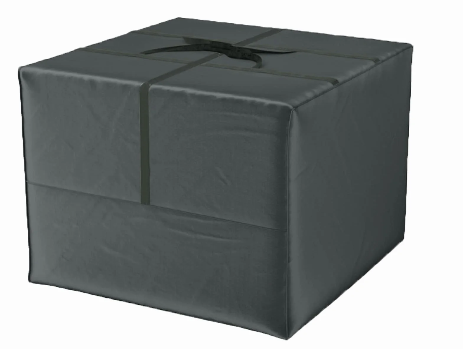 Sac de Rangement pour Coussins de Meubles de Jardin, Iimperméable, Anti-UV, Tissu Oxford 600D 80x80x60 cm