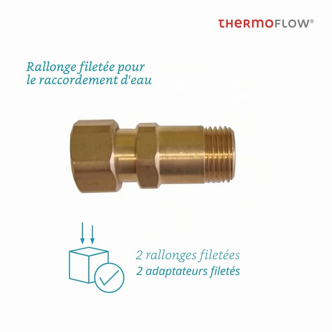 Thermoflow Elex 24 Chauffe-eau instantané 24 kW 400 V Raccord G 1/2" 13 L/min
