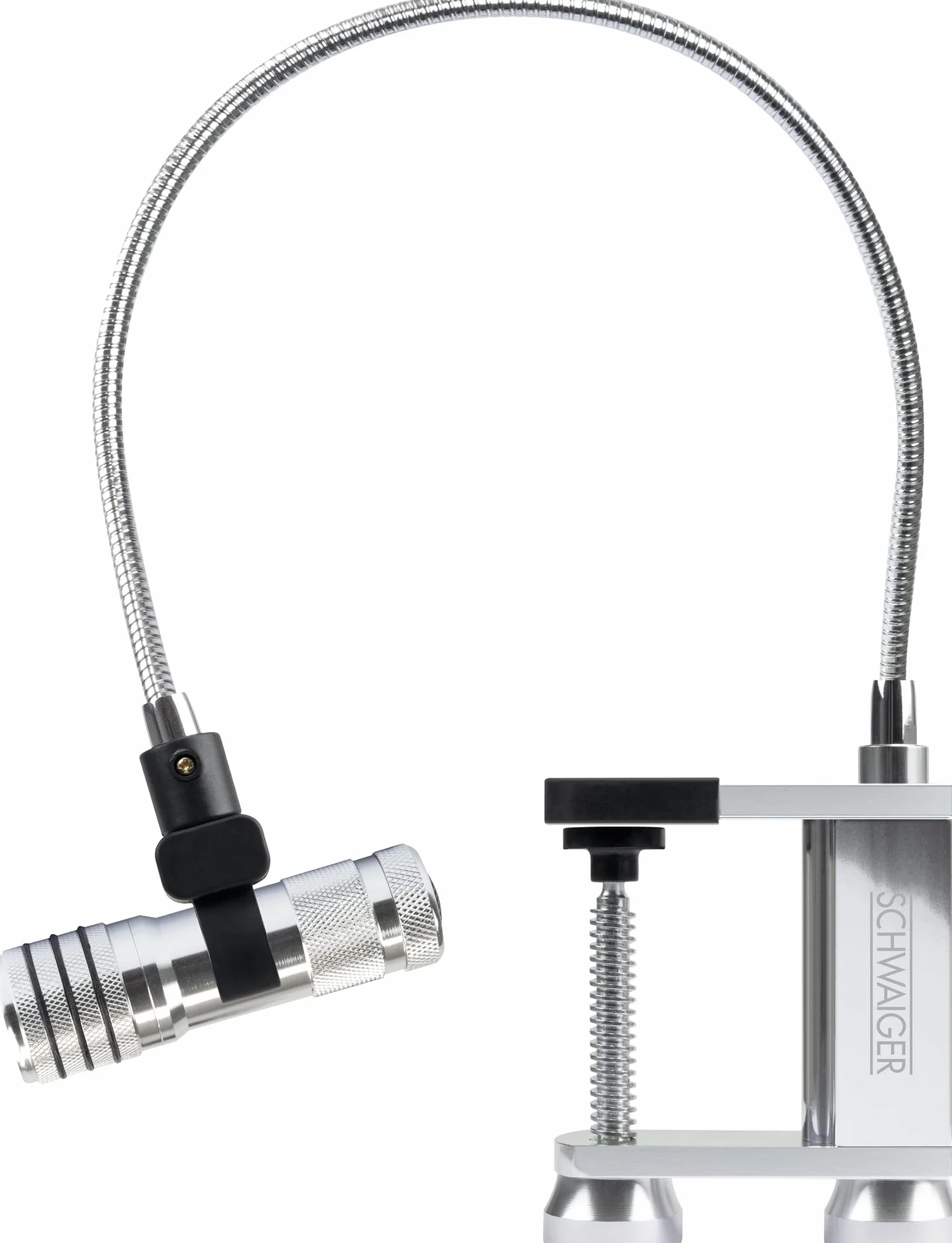 SCHWAIGER 658170 Lampe de poche pour barbecue LED magnétique rotative col de cygne
