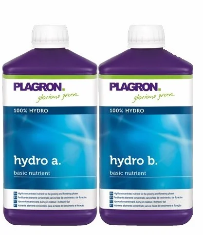 Plagron Hydro A+B Engrais hydroponique liquide 1 l