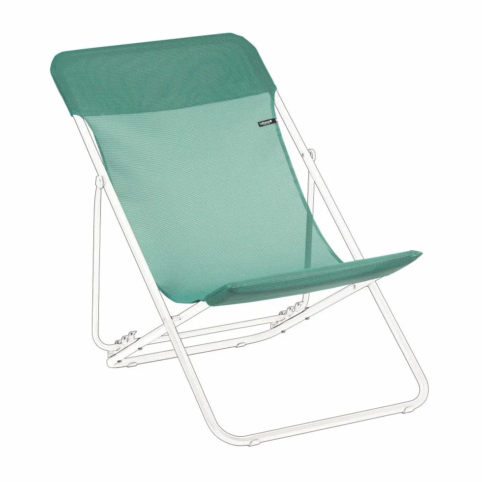 Lafuma Toile Batyline pour Chaise Longue Maxi Transat, 58 cm, Respirable, Chlorophylle