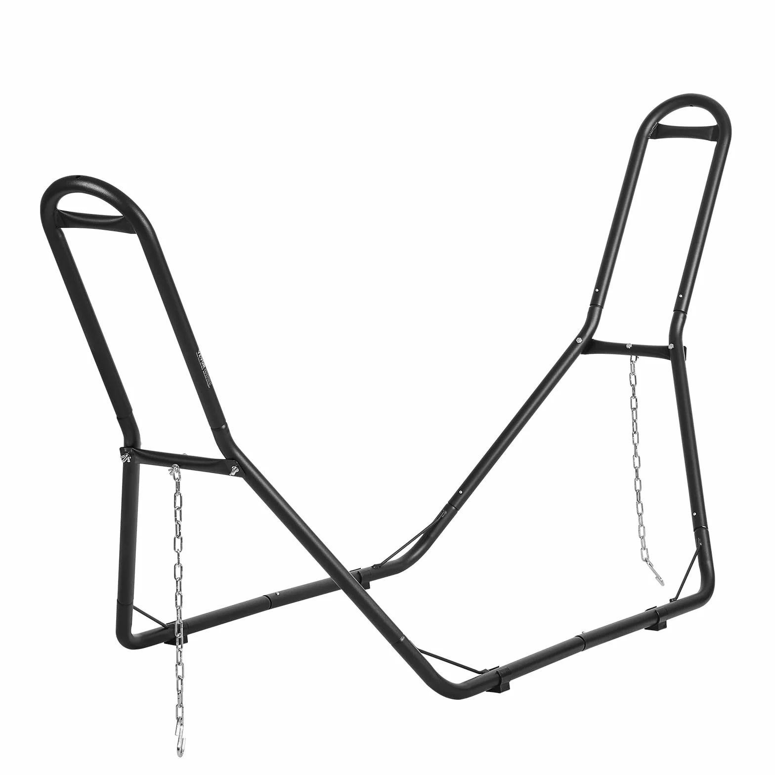 VEVOR Support de Hamac Portable, Charge 204 kg, Cadre Universel en Acier pour Hamacs 2,1-3,9 m
