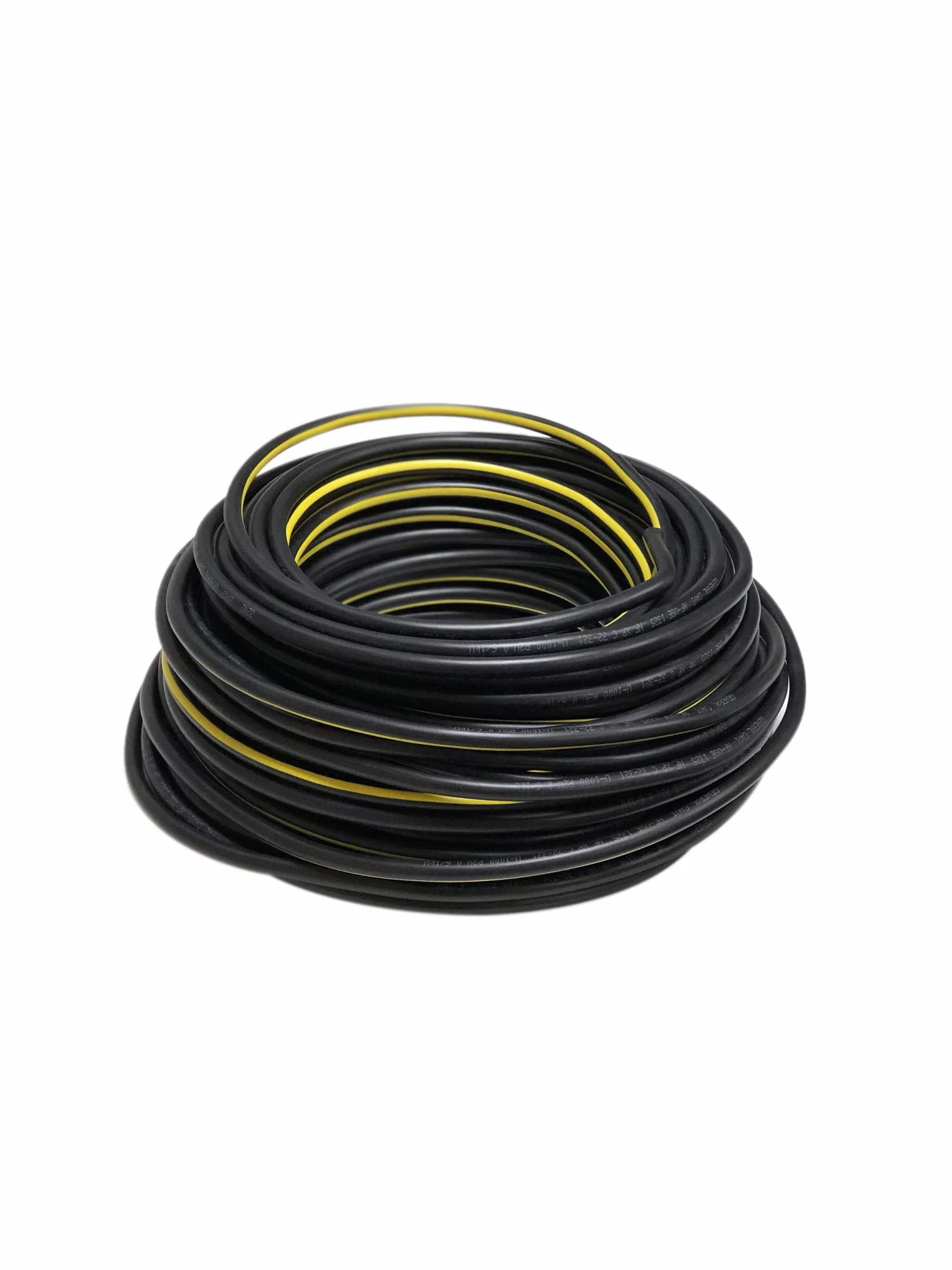 50 m de Câble électrique 3G2.5 / RO2V - intérieur/extérieur - rouleau/couronne de câble noir - longueur au choix 1m, 5m, 10m, 25m, 30m, 50m, 100m… (50m)