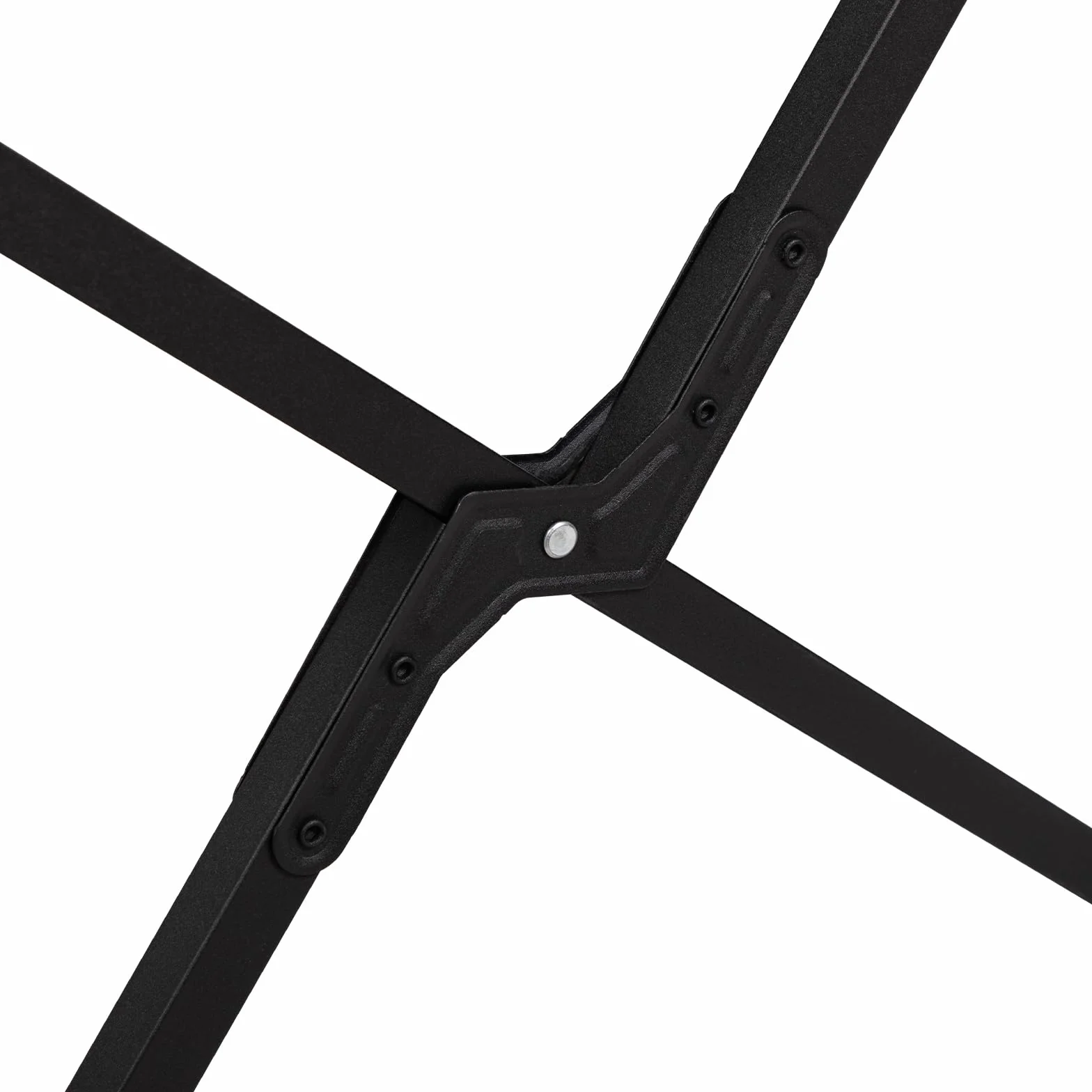 Table de Camping Pliable 89 x 58 cm avec Sac de Transport, Noir, pour 4-6 Personnes