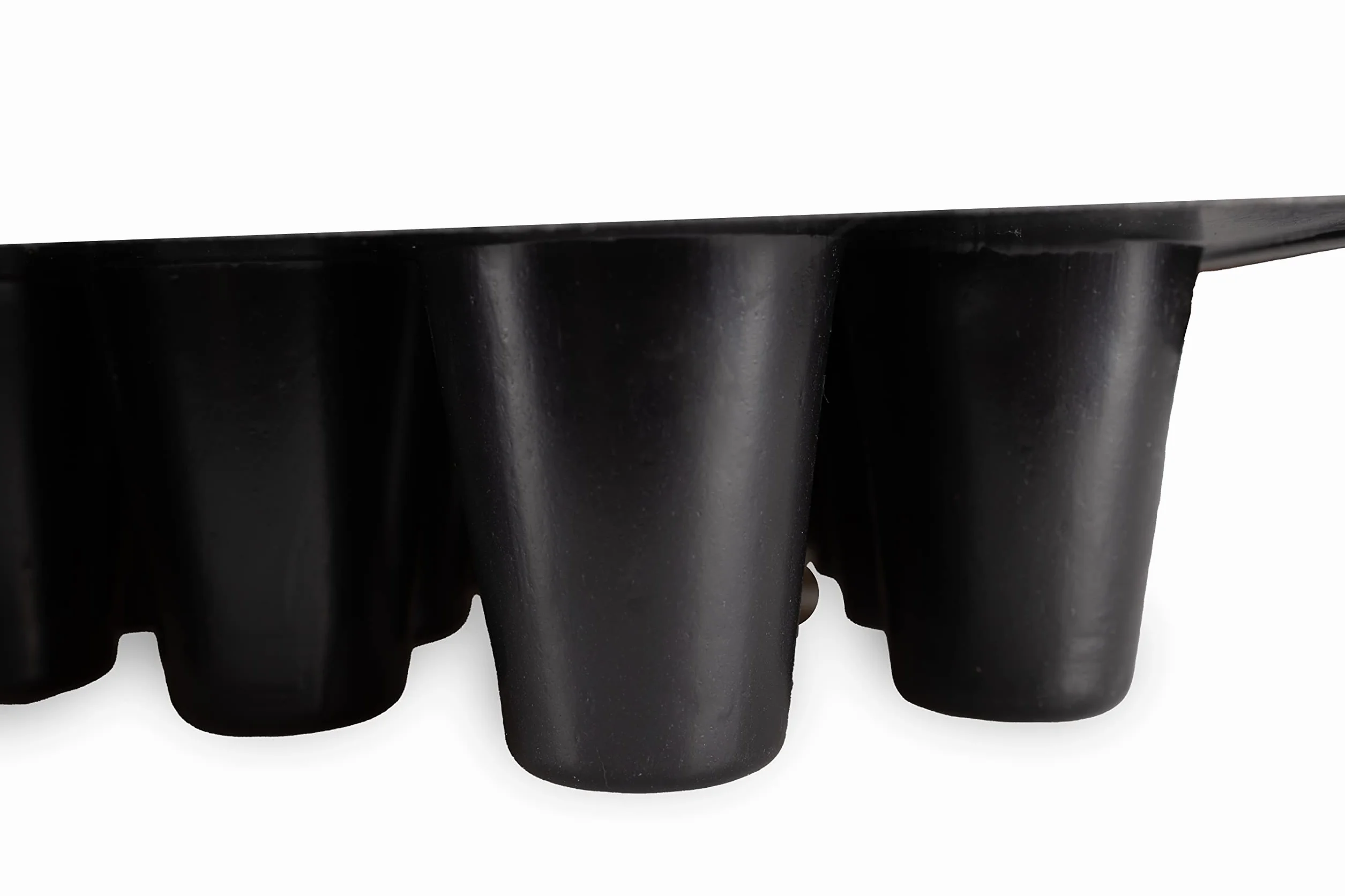 Lot de 2 plaques de culture avec soucoupe 103 trous plantation plateau semences 103 pots Ø 30 mm pour semis boutures