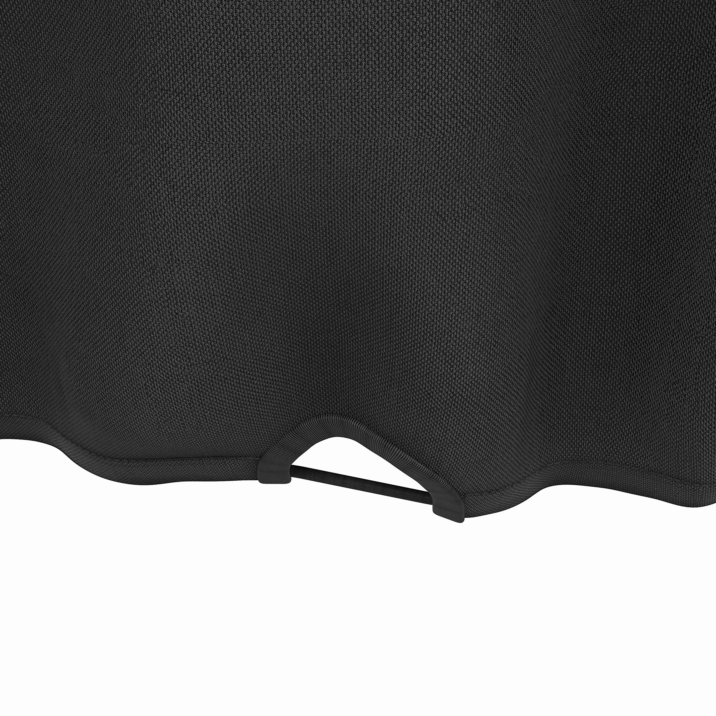 Amazon Basics Housse pour barbecue à gaz, résistante à l'eau, 137 x 57 x 117 cm, Noir