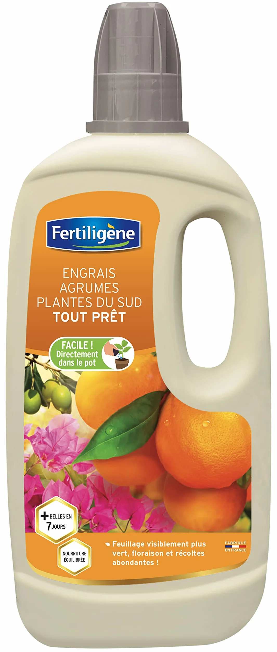 FERTILIGENE FAGPAL1 Engrais Liquide Agrumes et Plantes du Sud 1 L