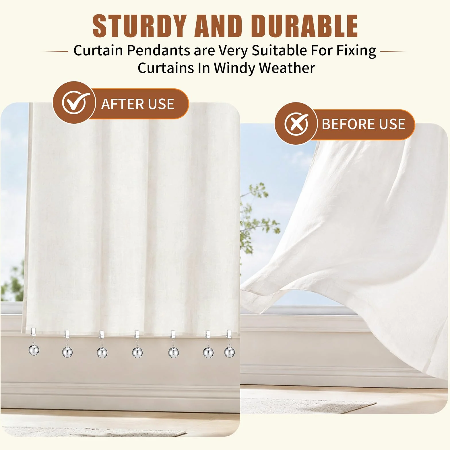 Pinces à Nappe Inoxydable 65g, 4 Pièces Poids de Nappe pour Intérieur Extérieur Mariage