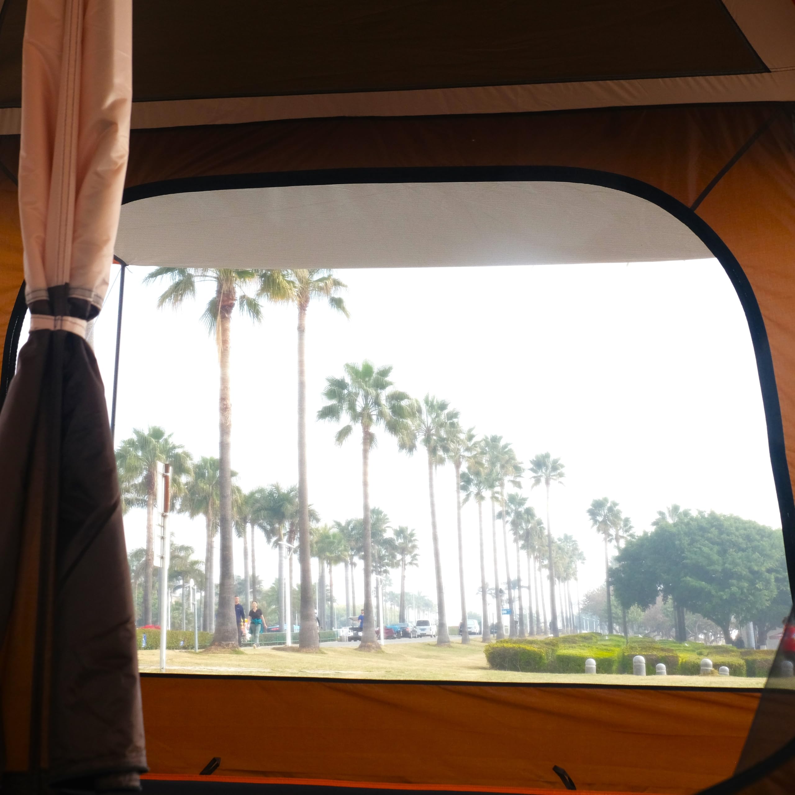 Expansive Family Cabin Tent with Dual-Room Design