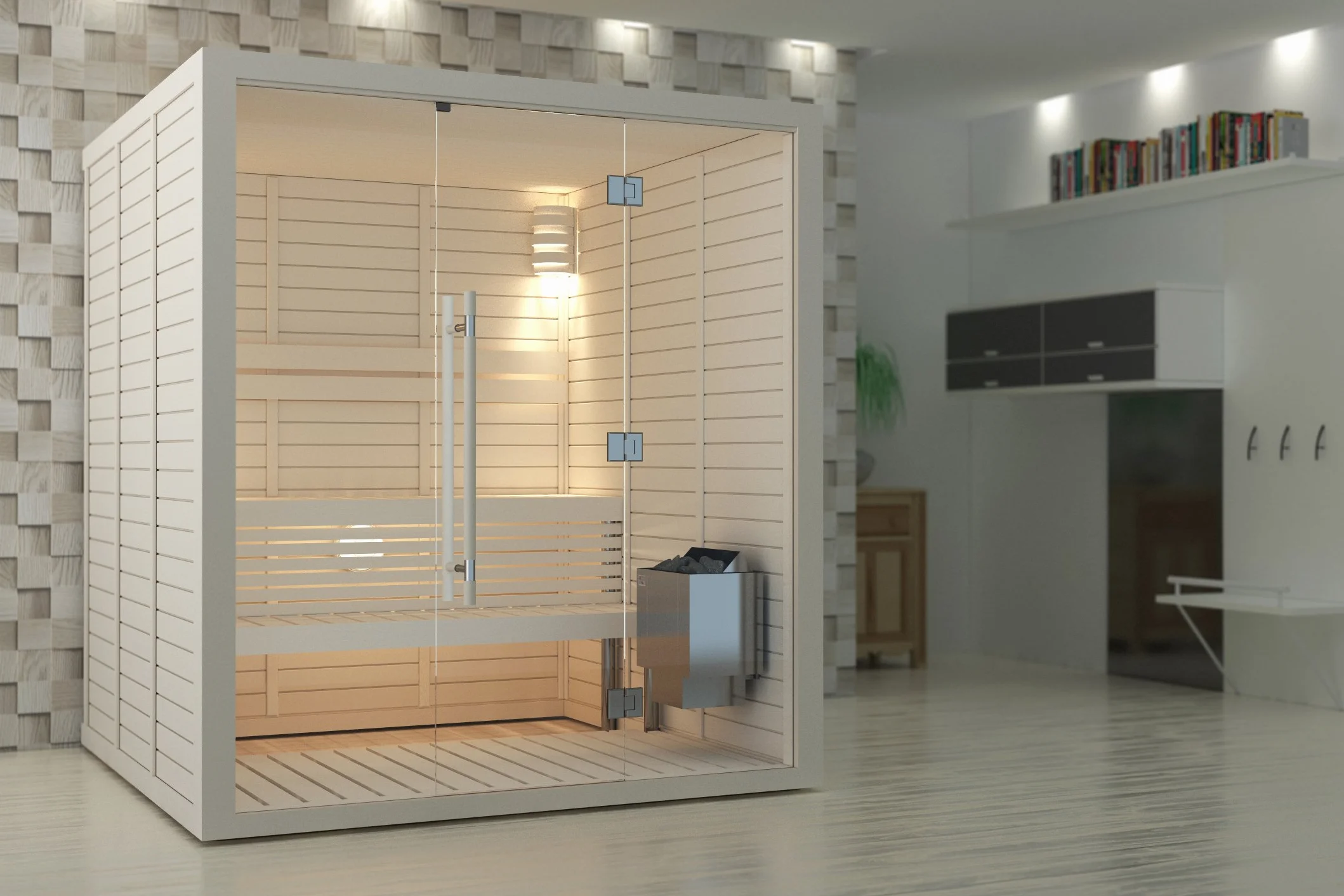 Sauna Poêle Électrique SAWO NORDEX 2017, Gamme de puissance: 4,5 kW; 6,0 kW; 8,0 kW; 9,0 kW; Nécessite l'unité de contrôle séparé (NS modèle); Multi-Tension: soit monophasé ou triphasé;