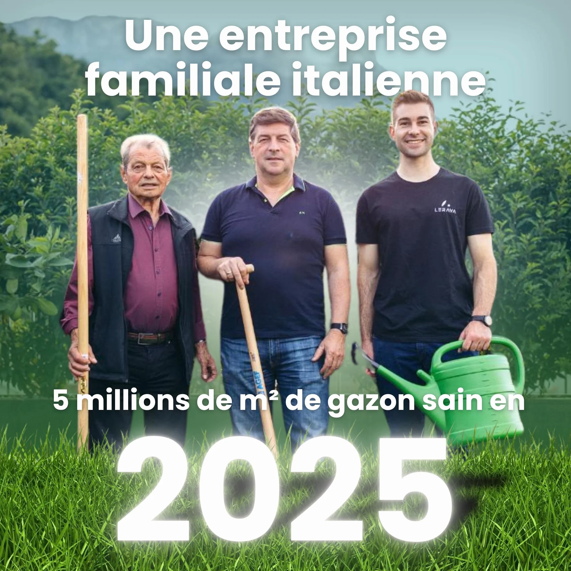 LERAVA Engrais Gazon Printemps Marathon NPK libération lente anti mousse – Fertilisant pelouse azote