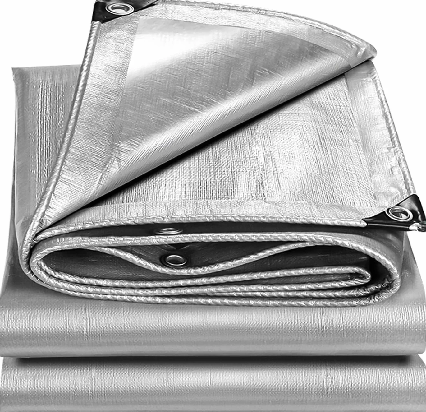 Bâche imperméable et résistante en polyéthylène pour extérieur,épaisseur de 160 g/m²,résistante au Gel et aux UV,pour Jardin,tonnelle,Camping,Meubles,abri de Jardin