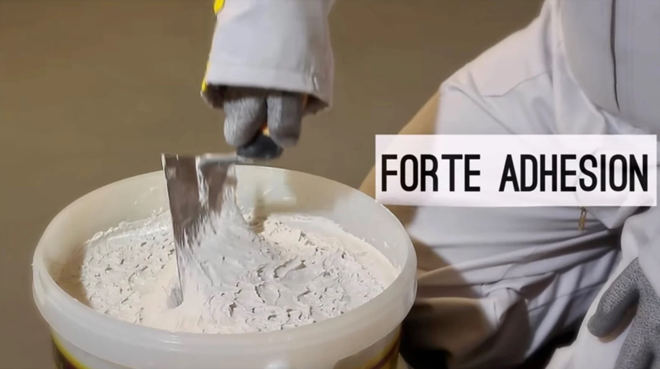 Colle pour carrelage, 5kg, blanc, en pâte pour murs intérieurs et extérieurs, prête à l'emploi, spéciale salle de bain et cuisine, WEBERFIX PREMIUM, WEBER