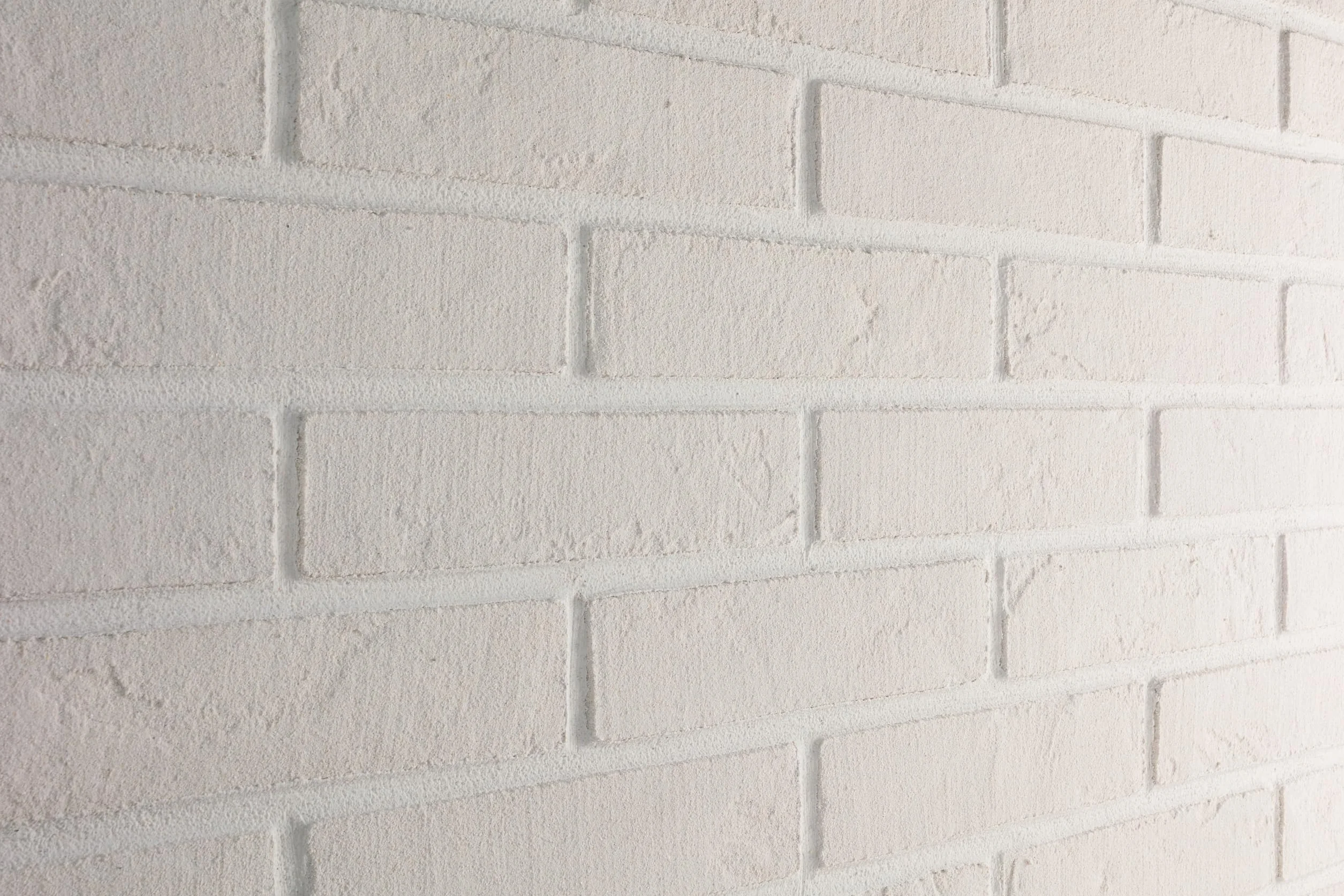 REYKJAVIK Revêtement mural flexible, revêtement mural intérieur, Brique de Parement Flexible-Lot de 1 mètre carré-Lattes, blanc, 50x210 mm, revêtement de façade intérieur