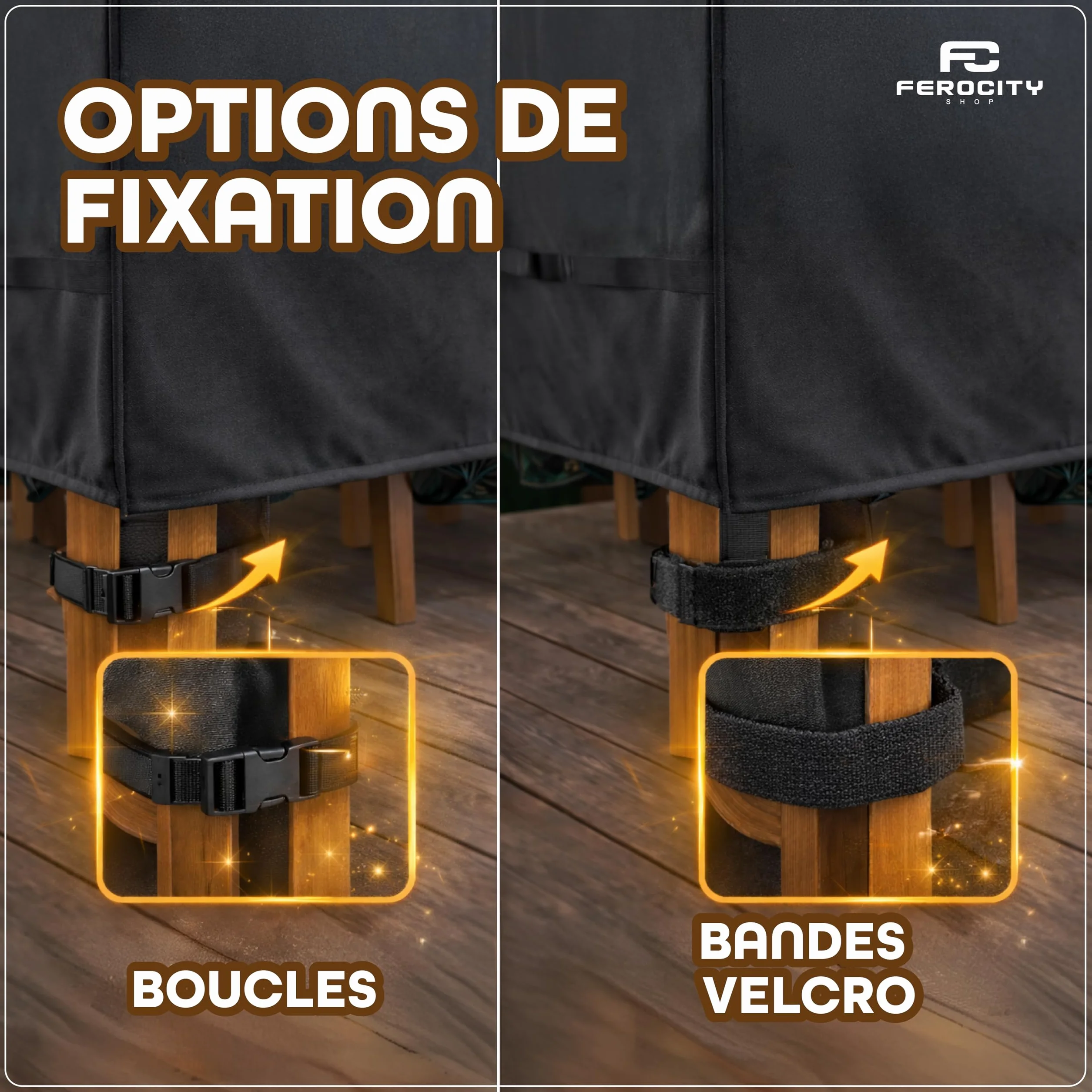 Housse de protection sur mesure pour banc de jardin respirante coupe-vent 2/3/4 places robuste