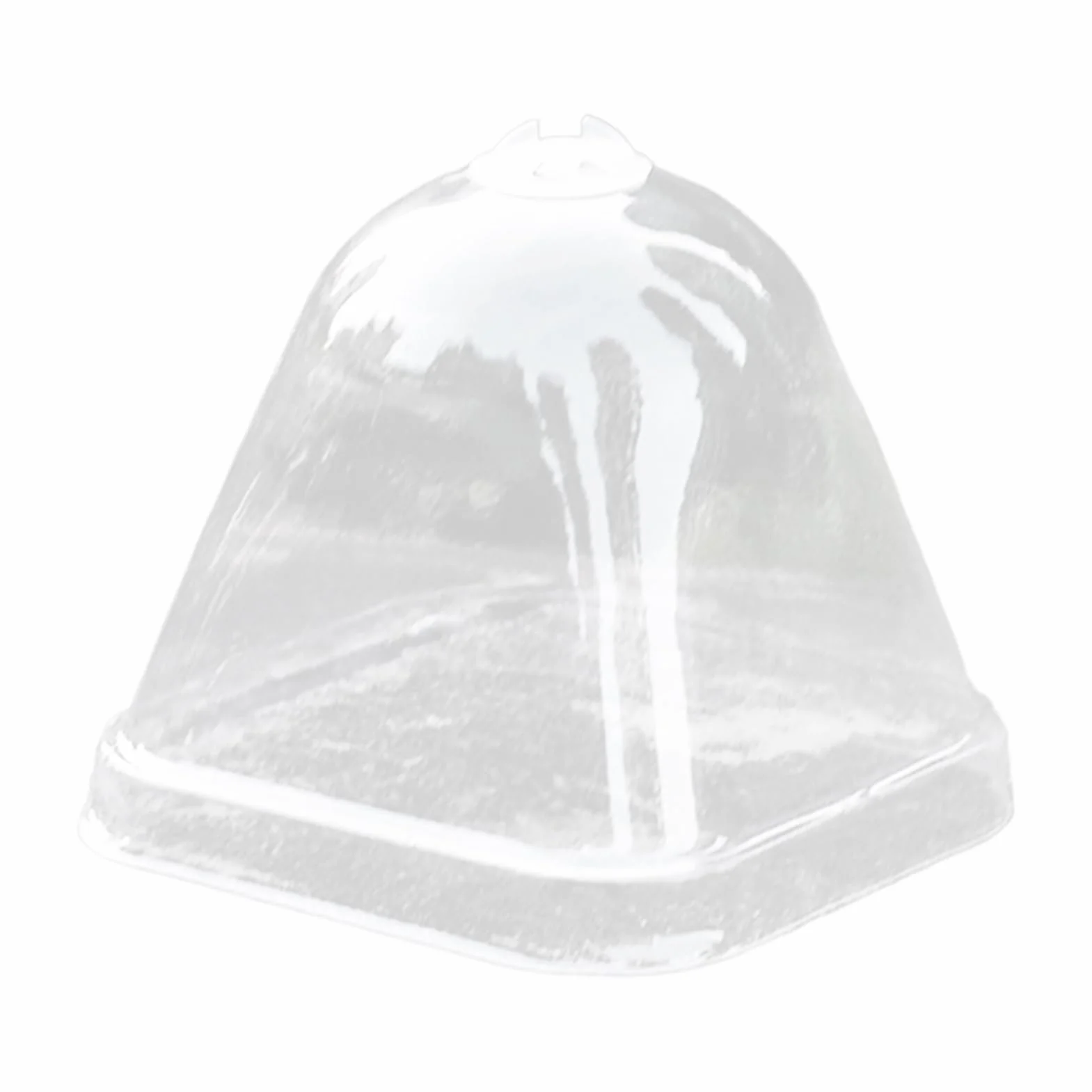 Cloche Végétale Transparente 10x Couvercle d'Isolation Thermique Mini Serre de Protection