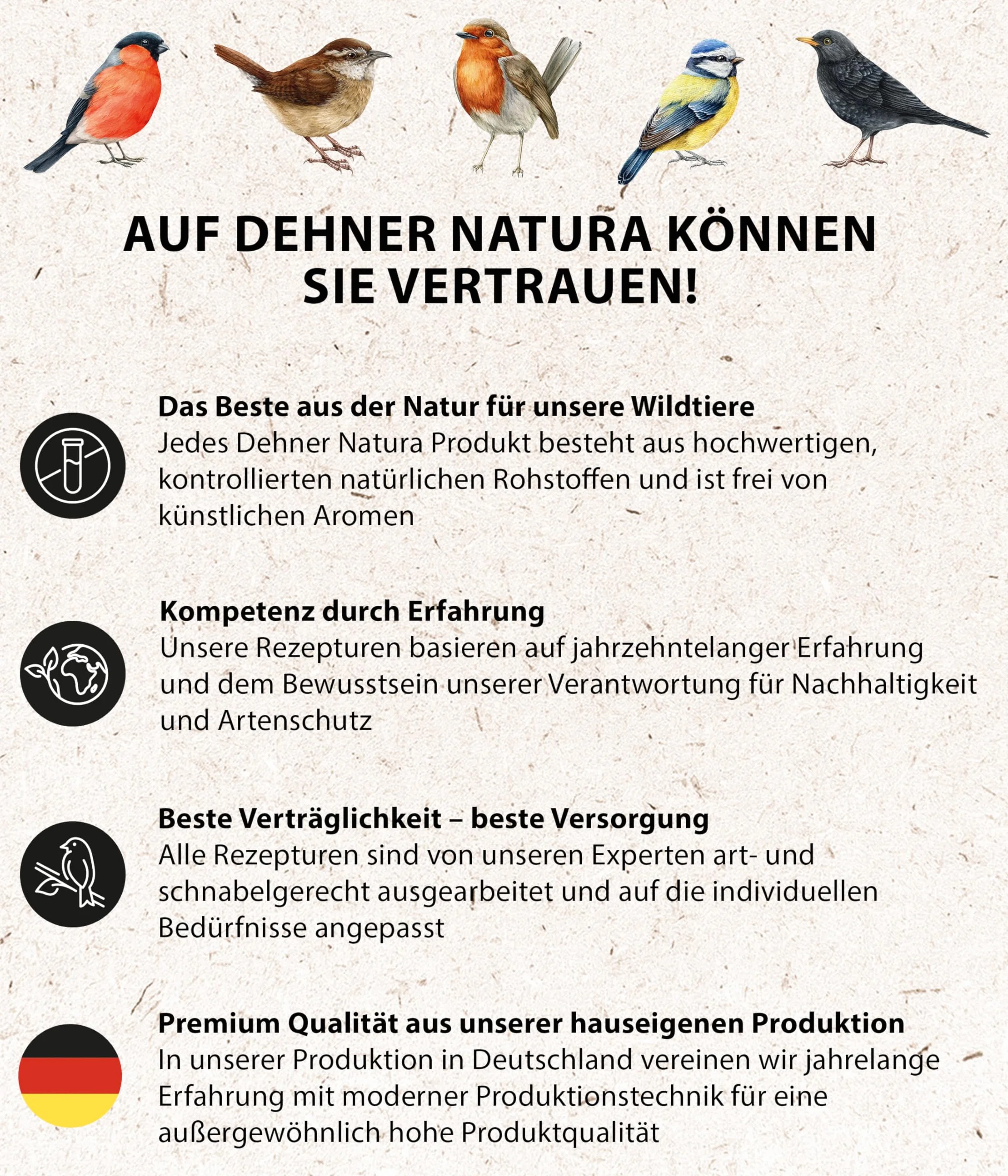 Dehner Natura Nourriture pour Oiseaux Sauvages, Boules de Graisse aux Baies, 30 pièces 90 g (2,7 kg)