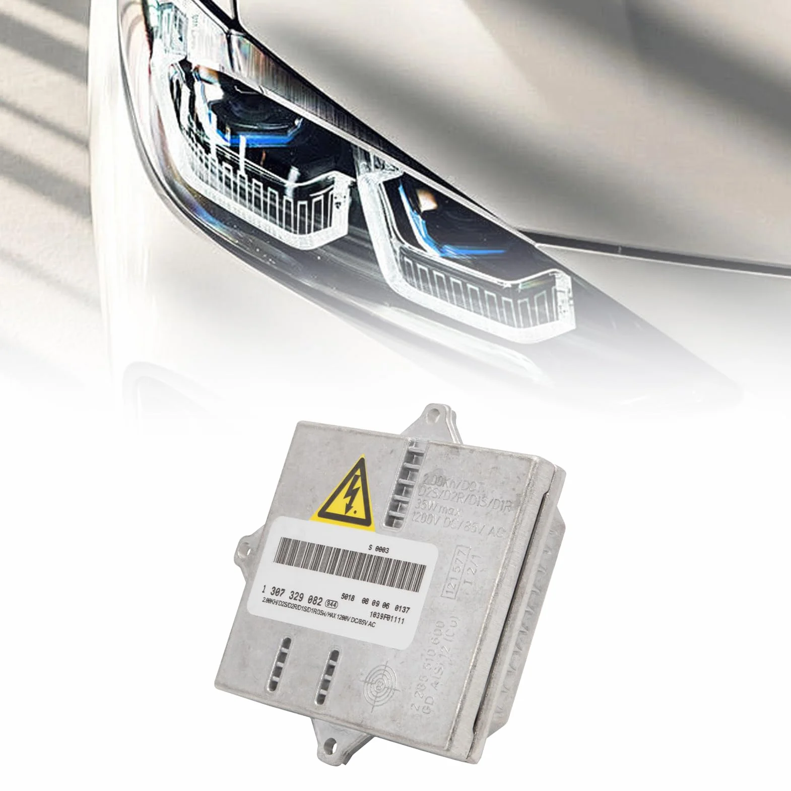 1307329082 Xenon Ballast pour BMW 3er E46 6er E63 E64 X3 E83 MINI R50 R53 R52 S-CLASS W220 V220 SL R230 Module de commande 1307329074 1307329066 1307329068