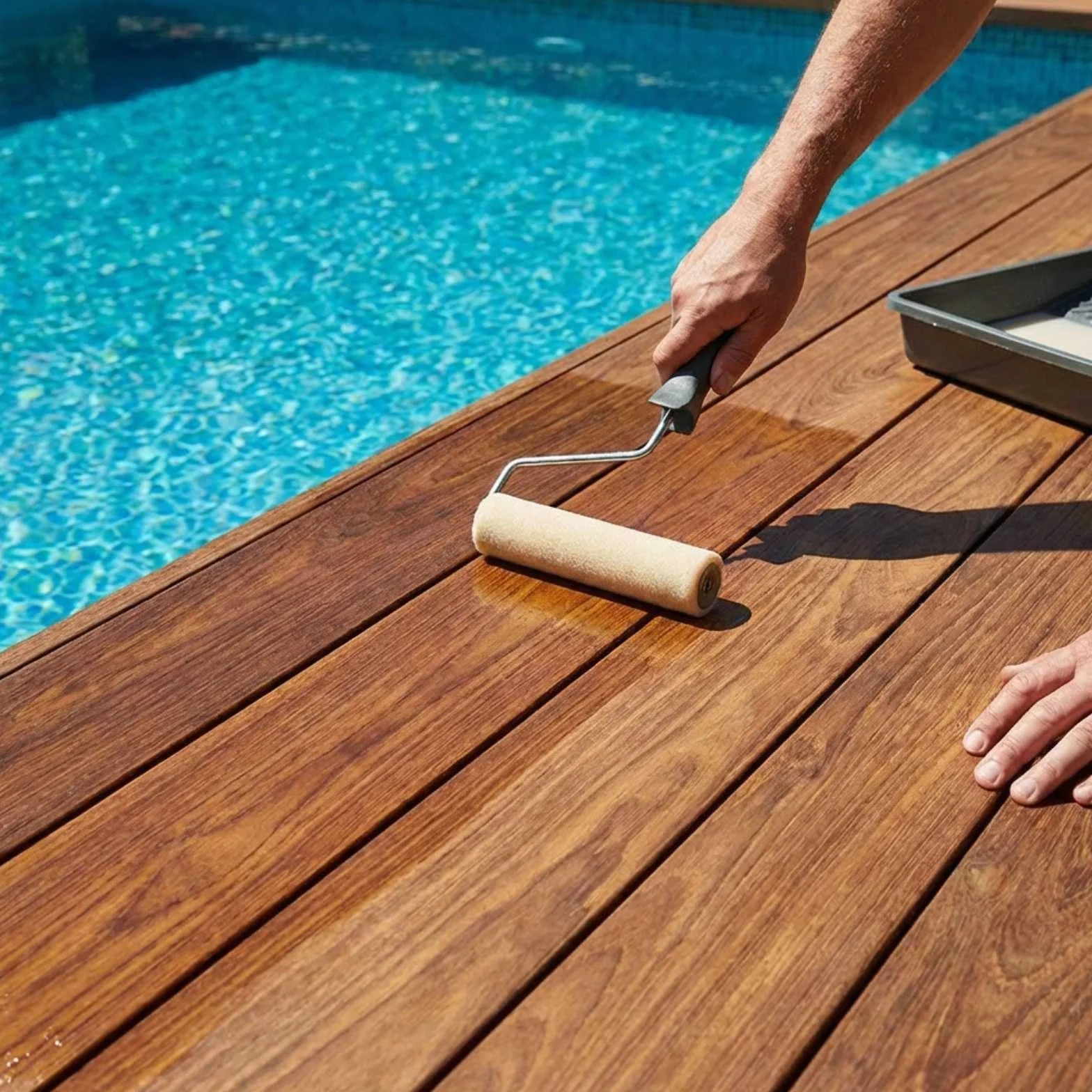 Codeve Bois Saturateur Terrasse Bois 5L Protection Intérieur Extérieur