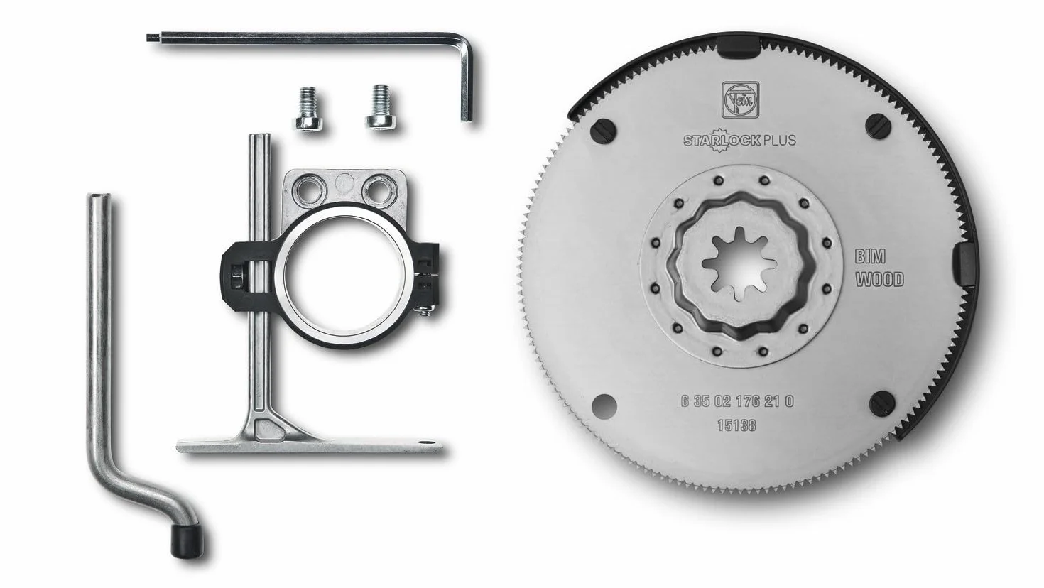 Fein Lame de scie bois BM FMM250Q FEIN Ø100 moyeu déporté + butée de profondeur - 35222952010