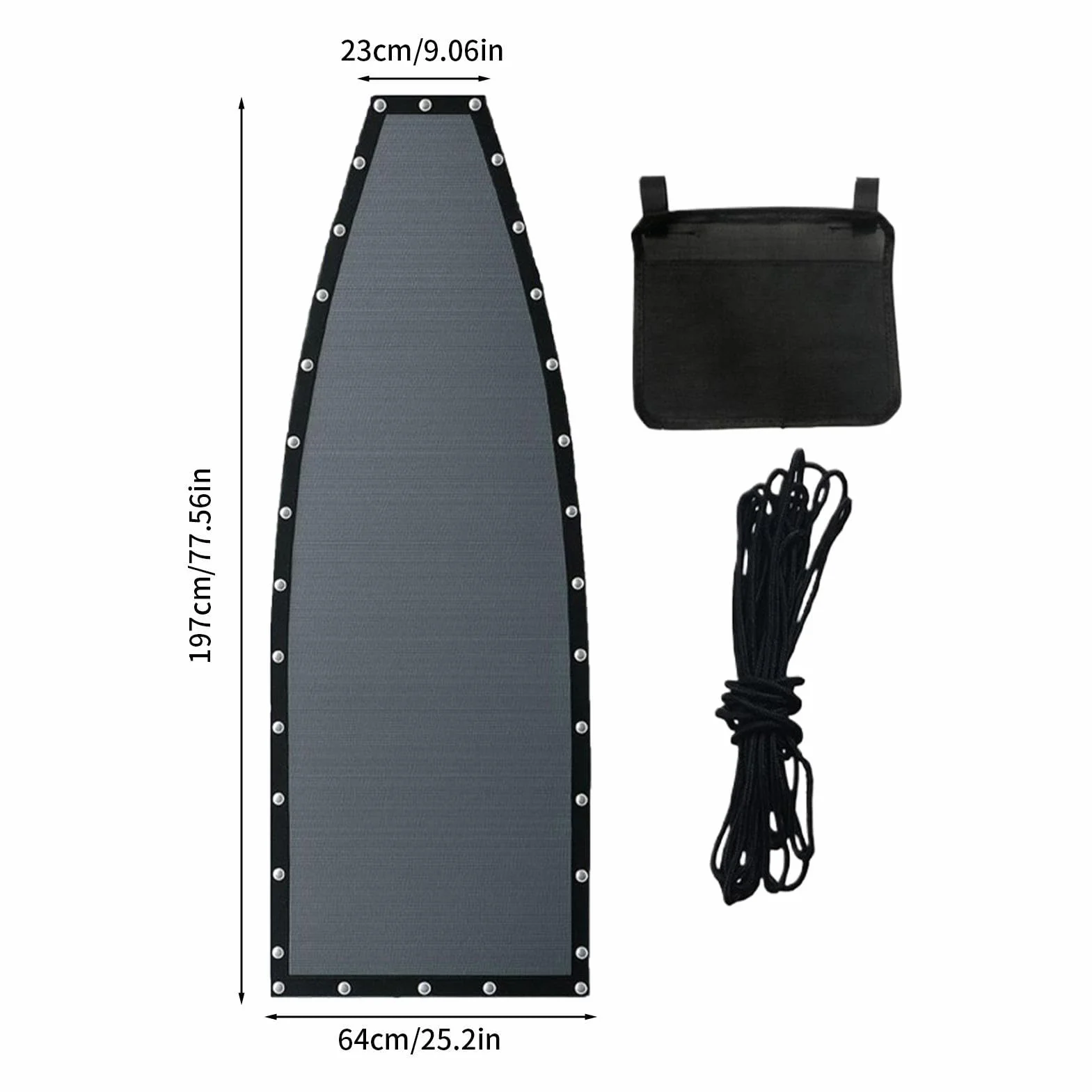 Swing Canopy Replacement Cover 43x90 inch Gazebo Pergola Sun Protection Waterproof Outdoor Shade
